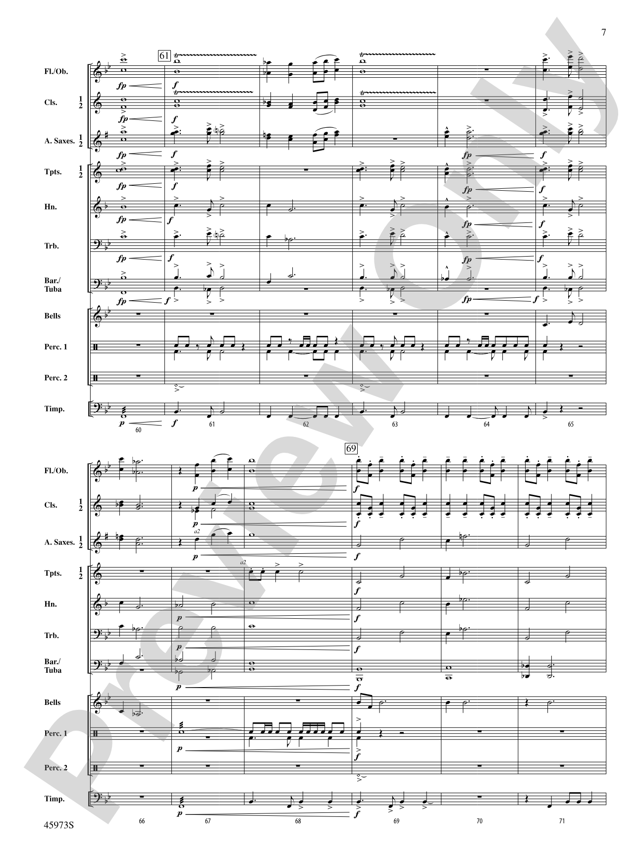 Rise of the Avatar: Concert Band Conductor Score & Parts