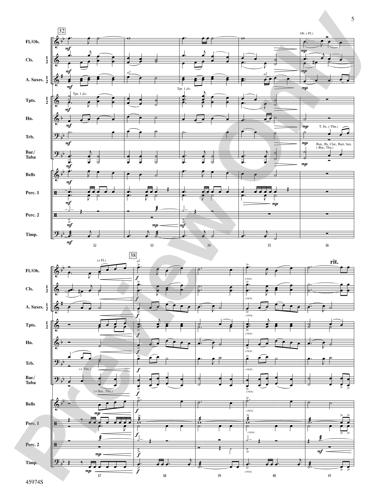See Amid the Winter's Snow: Concert Band Conductor Score & Parts