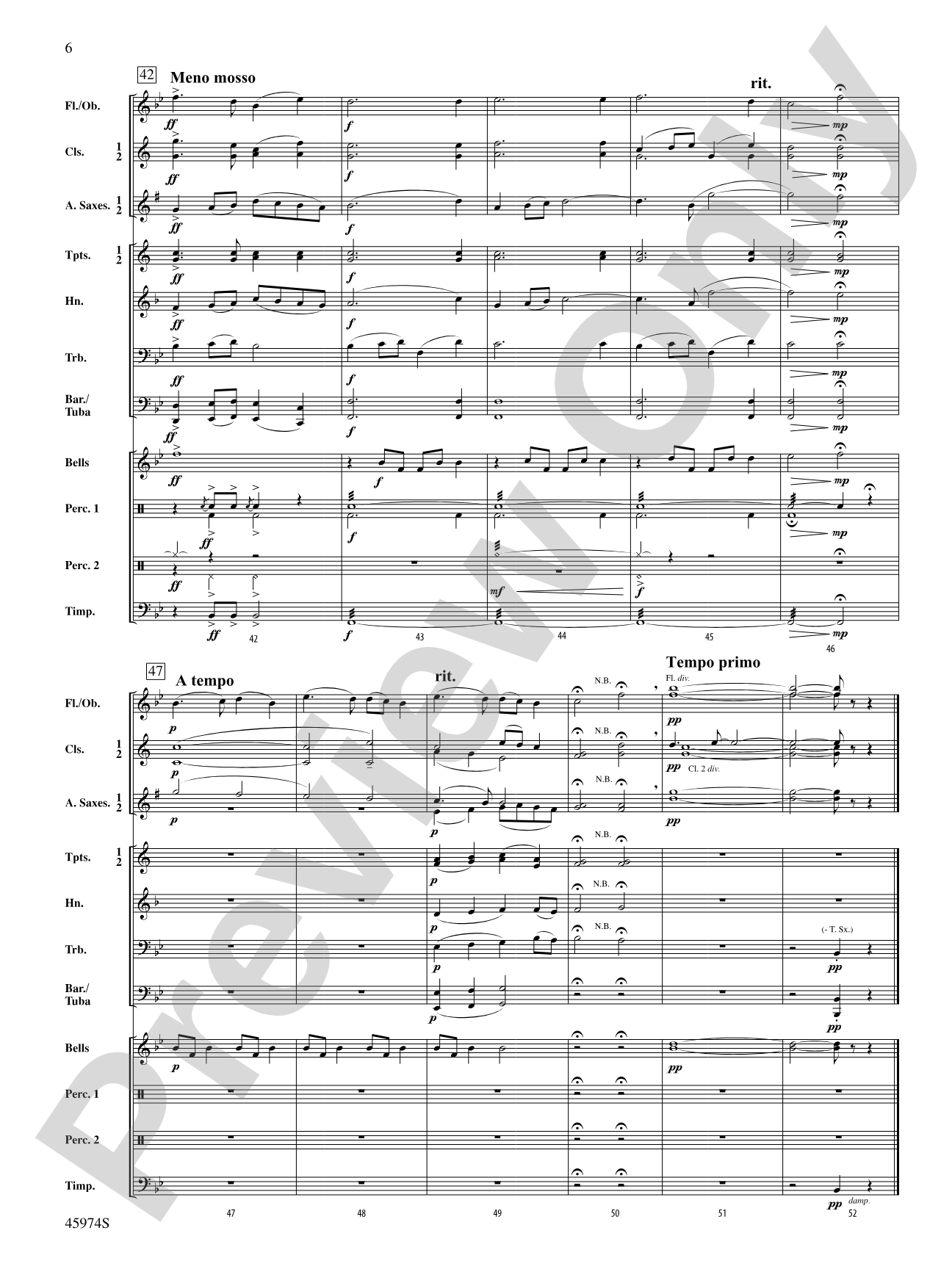 See Amid the Winter's Snow: Concert Band Conductor Score & Parts