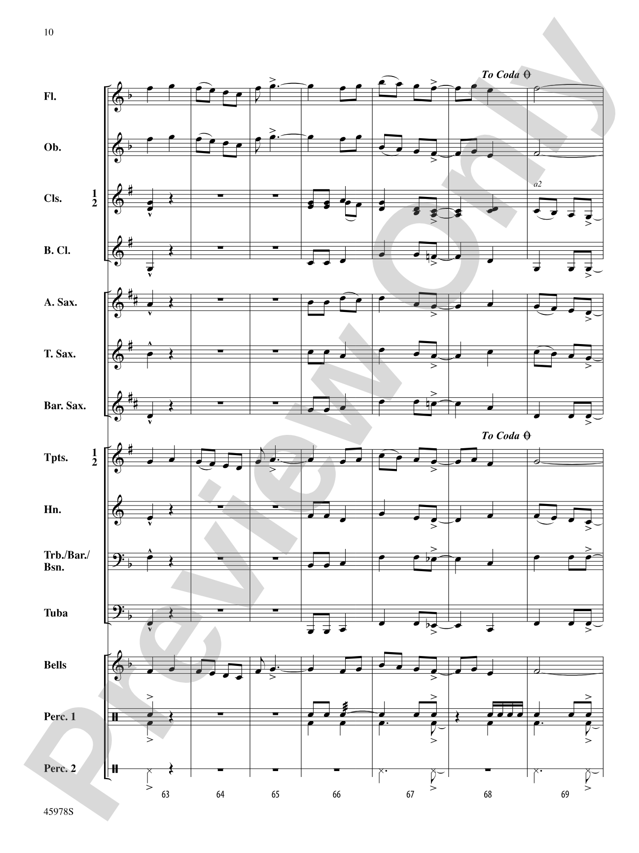 Pegasus Overture: Concert Band Conductor Score & Parts