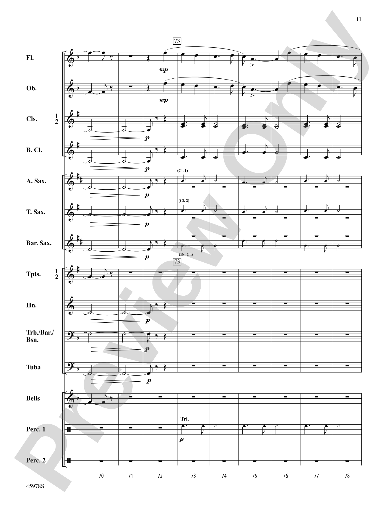 Pegasus Overture: Concert Band Conductor Score & Parts