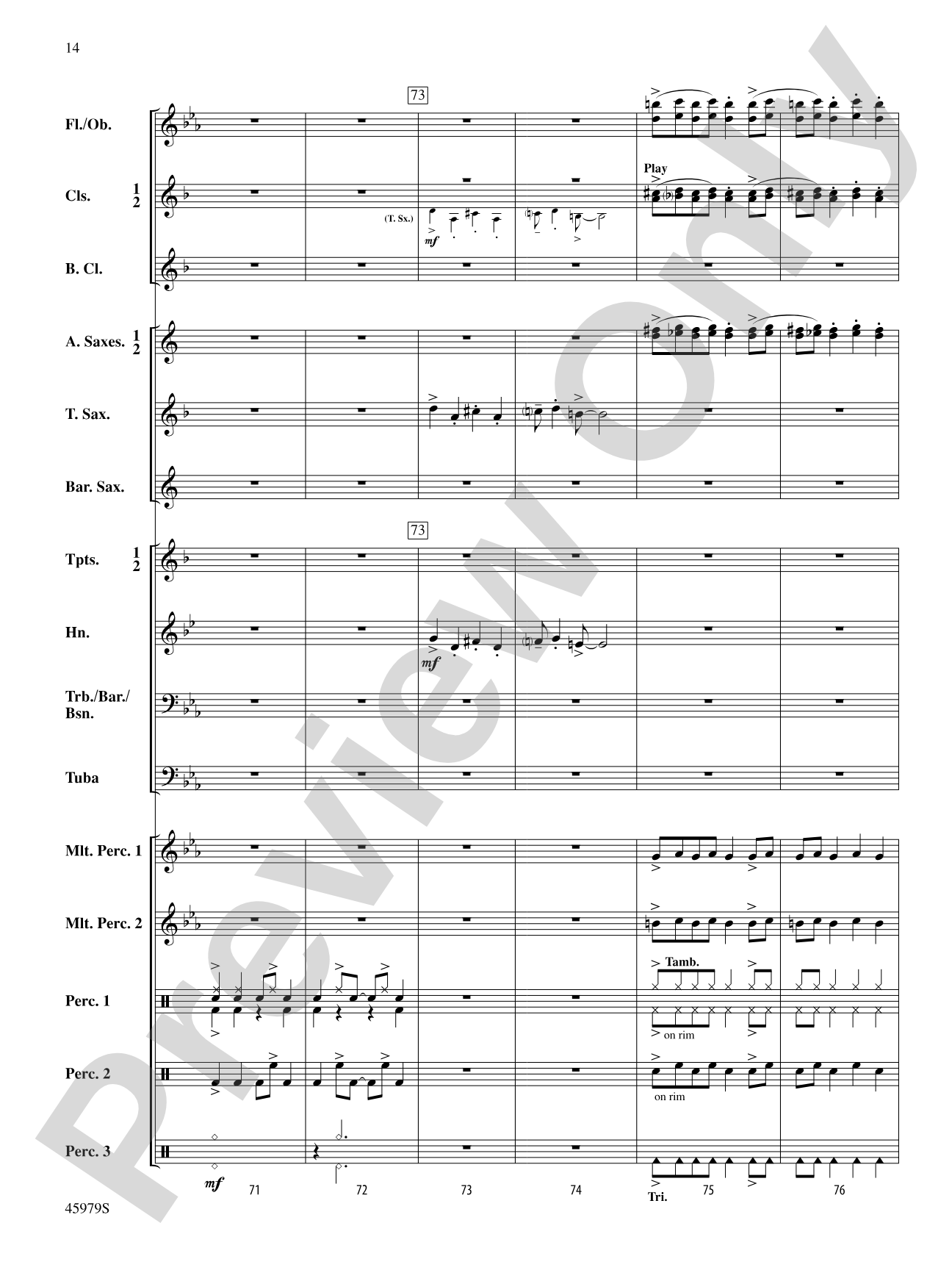 Ring, Ring, Ring!: Concert Band Conductor Score & Parts