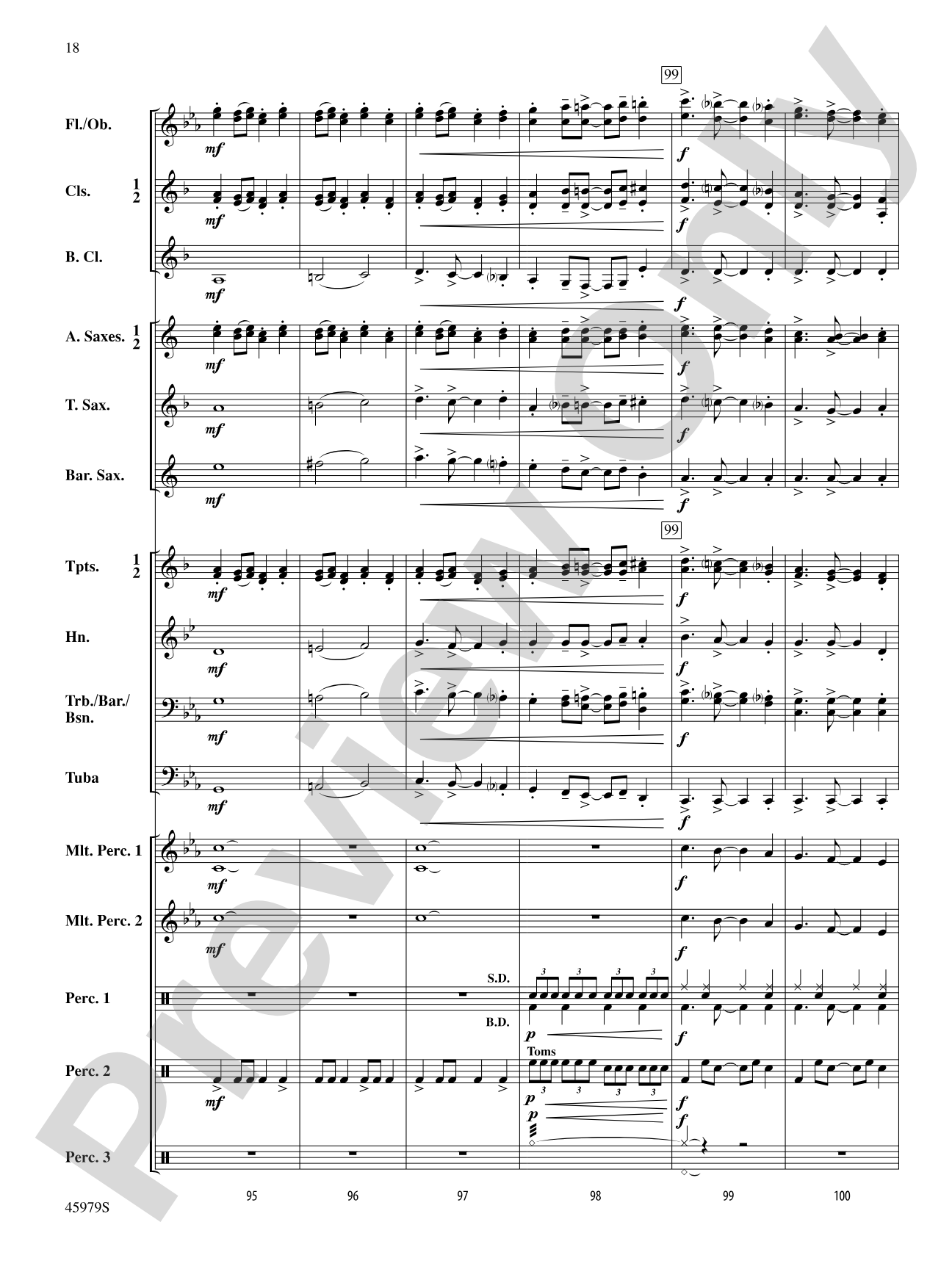 Ring, Ring, Ring!: Concert Band Conductor Score & Parts