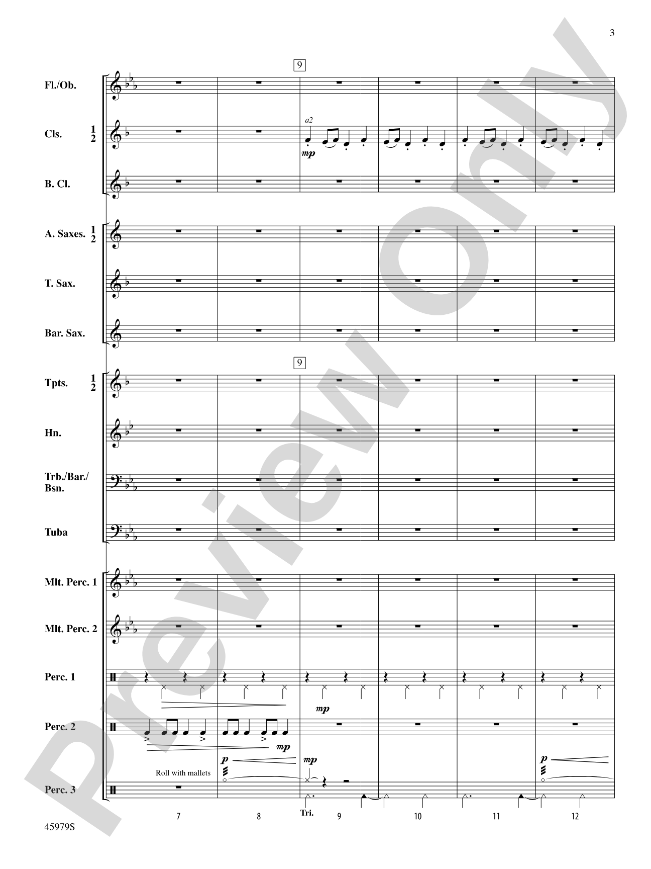 Ring, Ring, Ring!: Concert Band Conductor Score & Parts