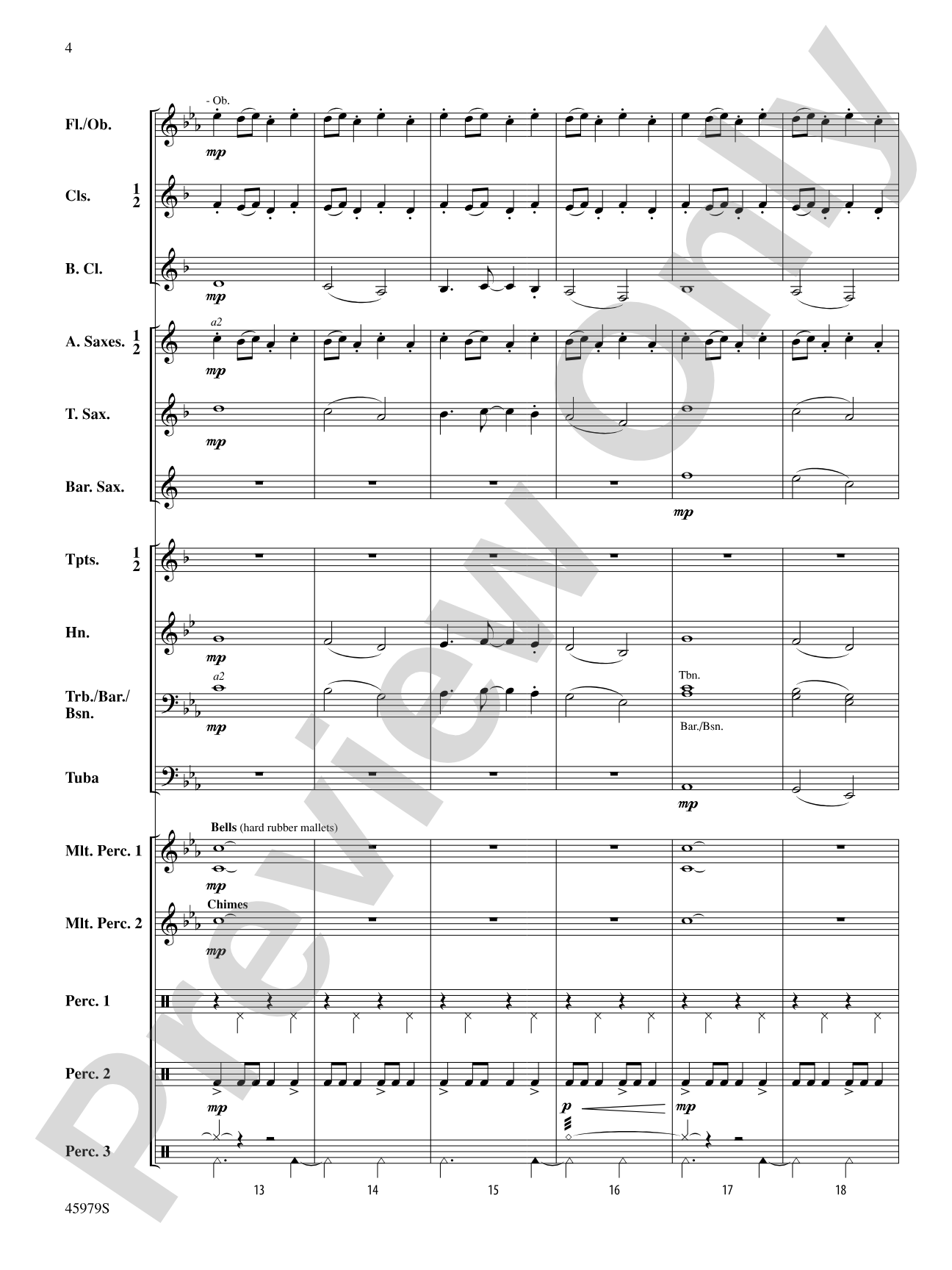 Ring, Ring, Ring!: Concert Band Conductor Score & Parts