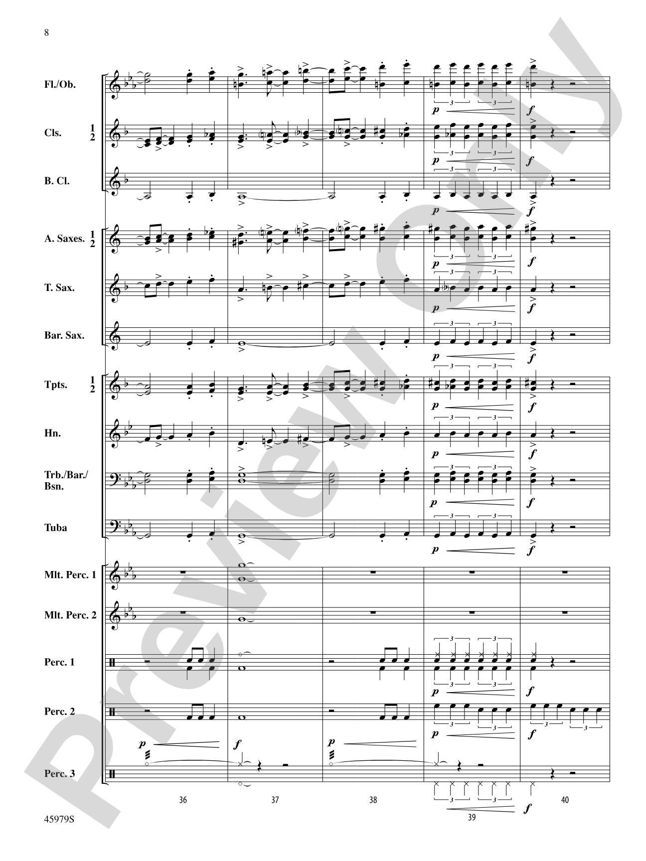 Ring, Ring, Ring!: Concert Band Conductor Score & Parts