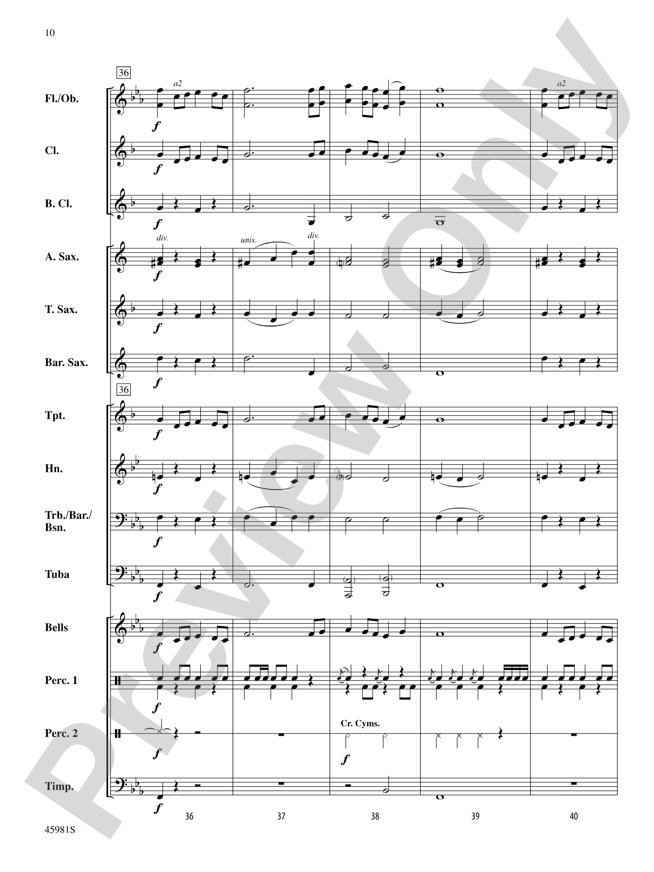 Treasure Quest: Concert Band Conductor Score & Parts
