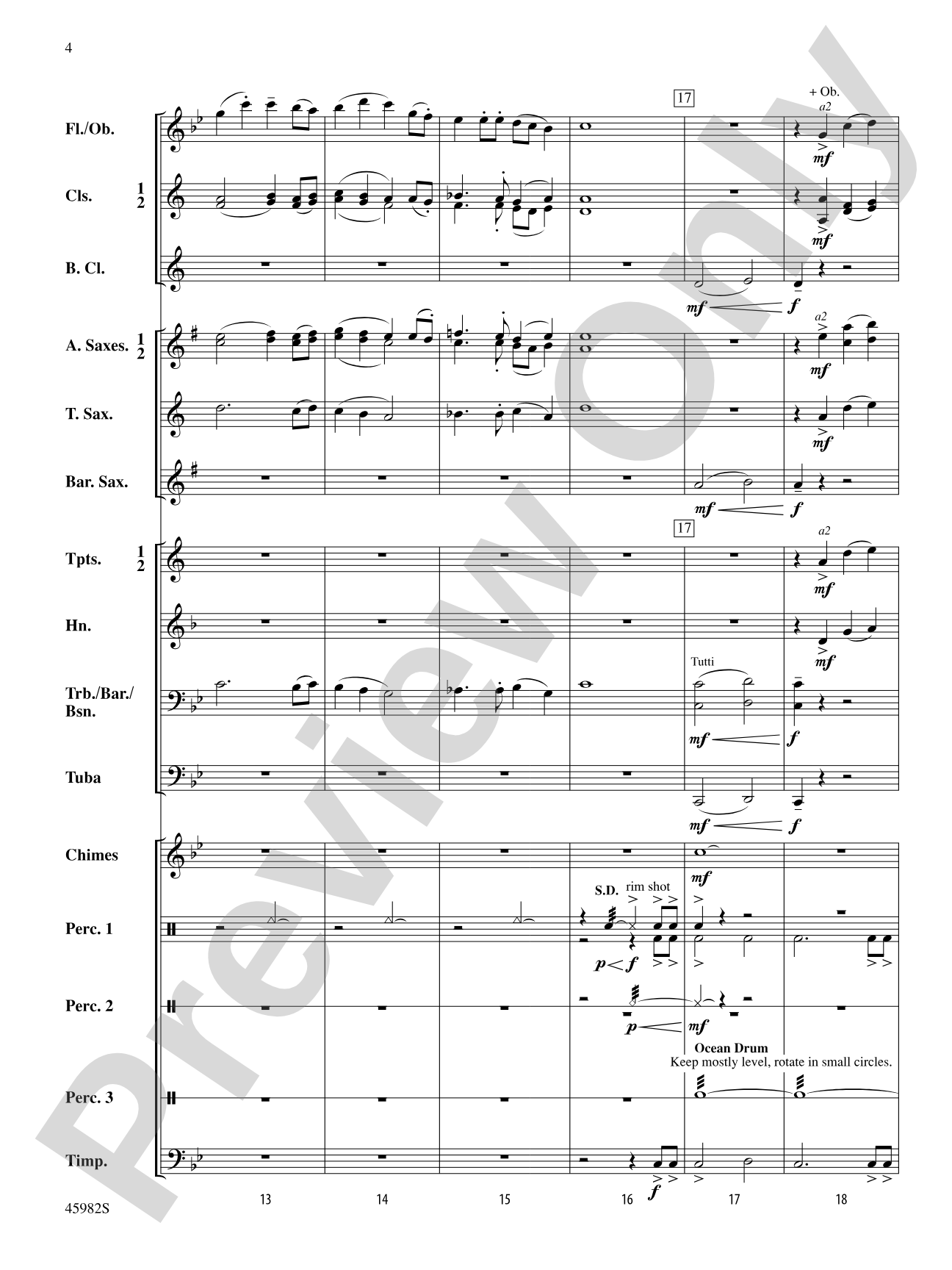 Shipwreck Cove: Concert Band Conductor Score & Parts