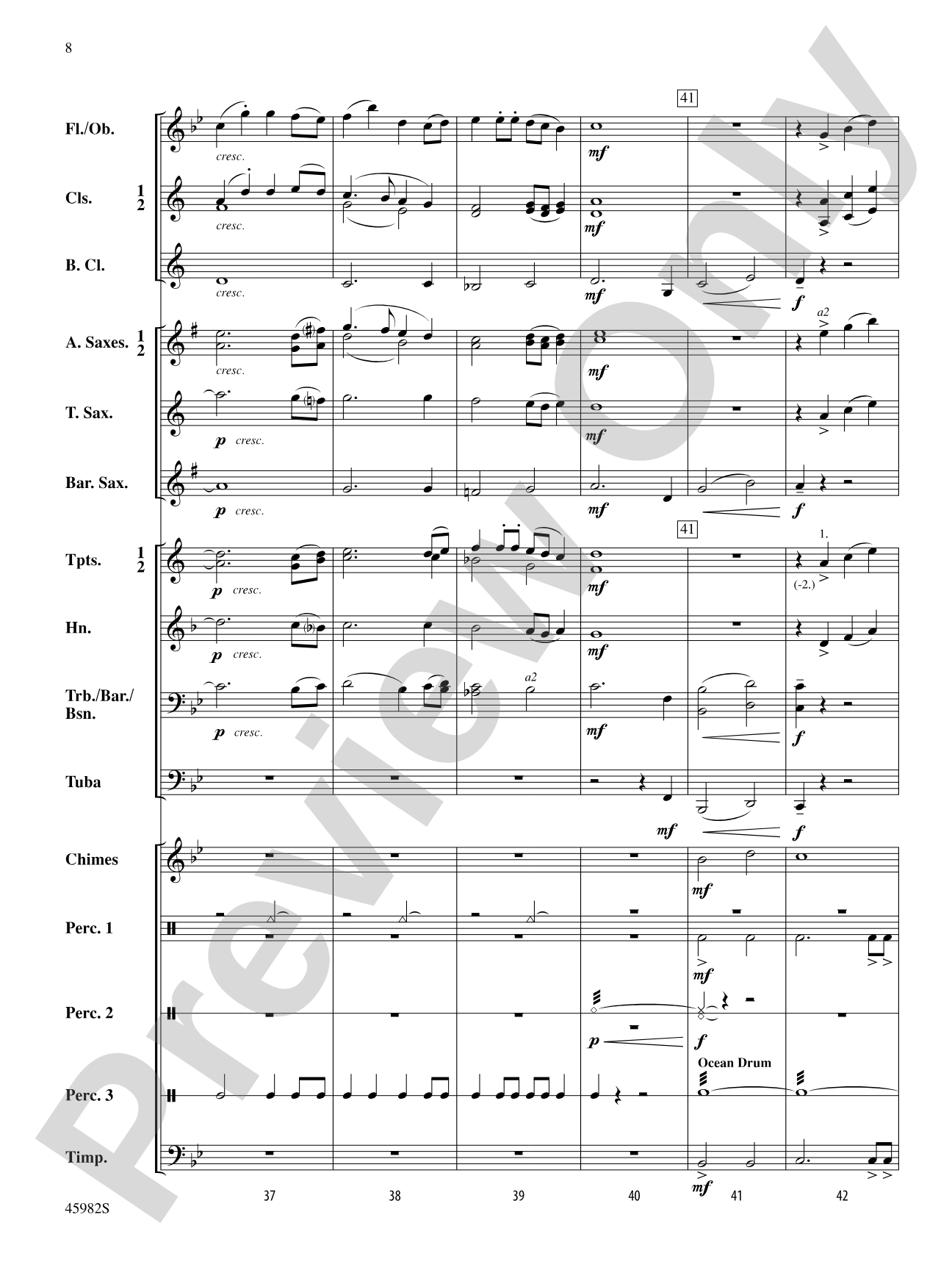 Shipwreck Cove: Concert Band Conductor Score & Parts