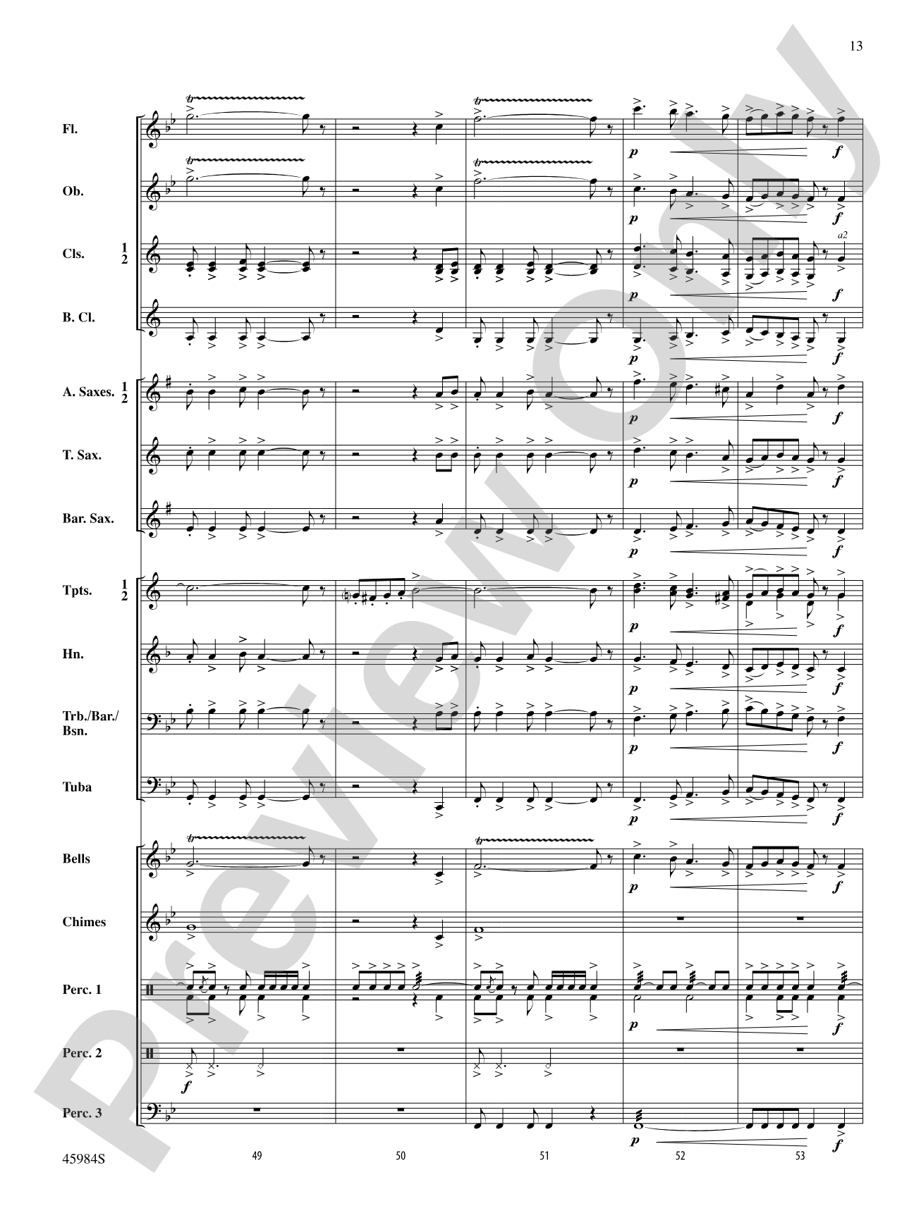 Marzo Zingaro: Concert Band Conductor Score & Parts