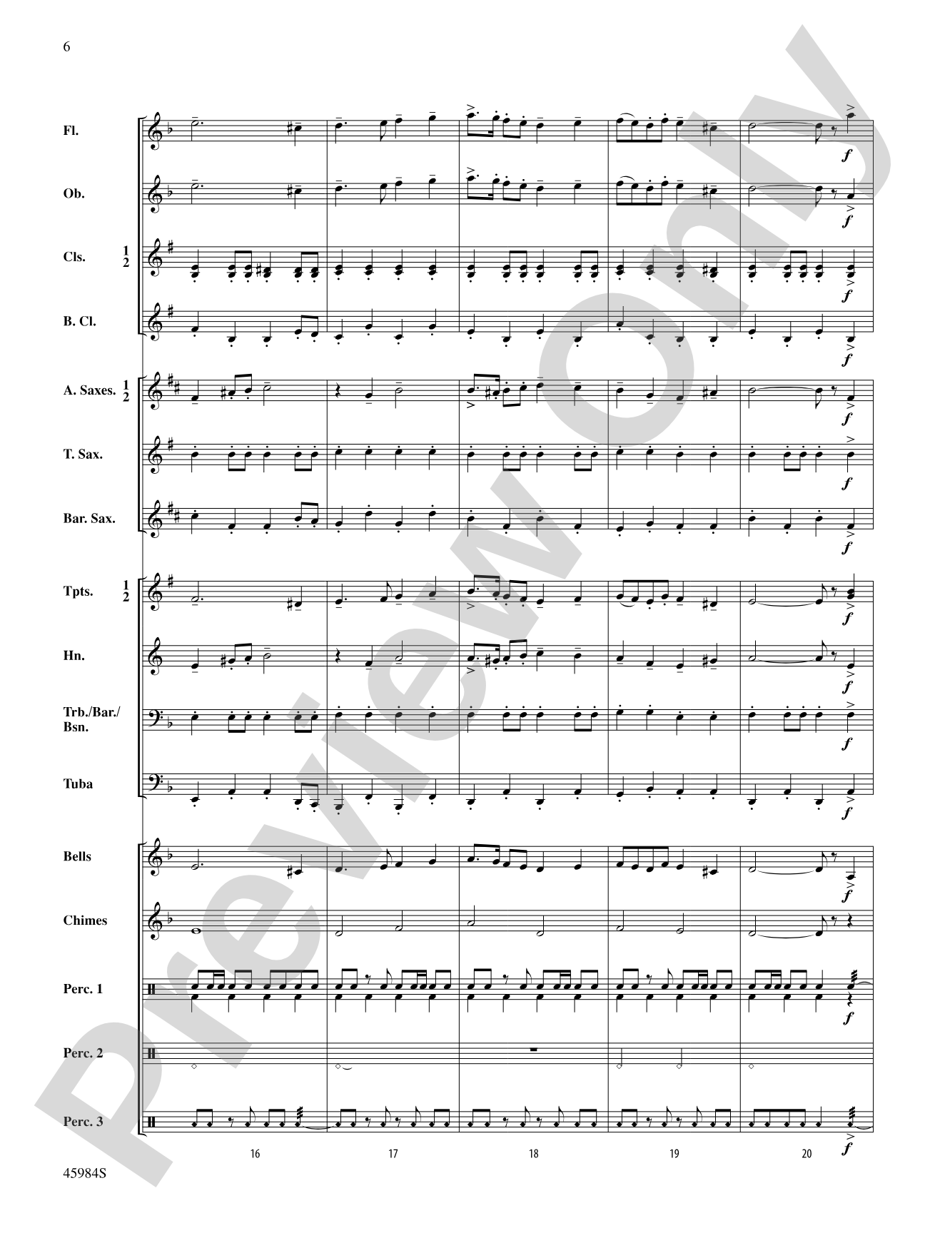 Marzo Zingaro: Concert Band Conductor Score & Parts