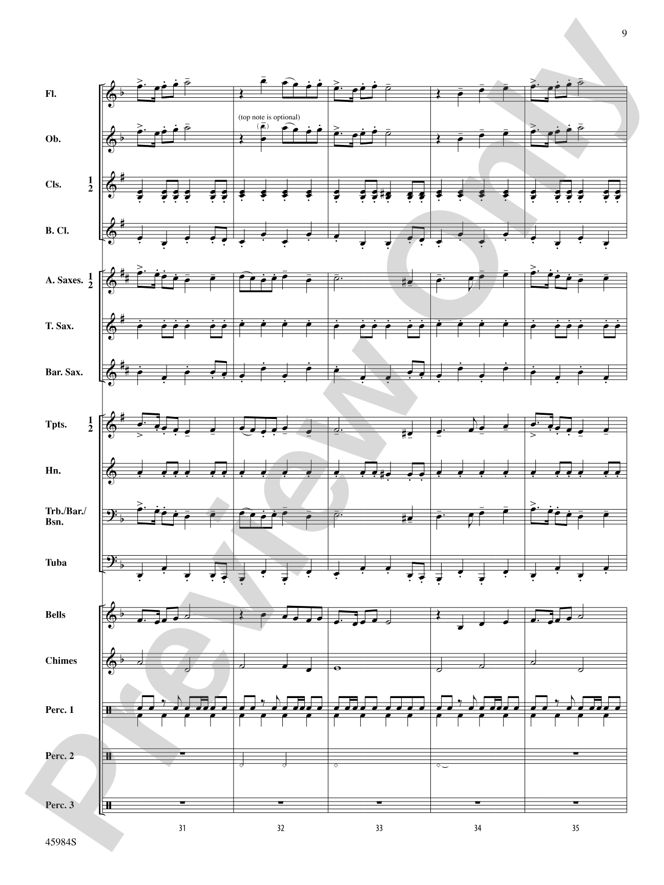 Marzo Zingaro: Concert Band Conductor Score & Parts