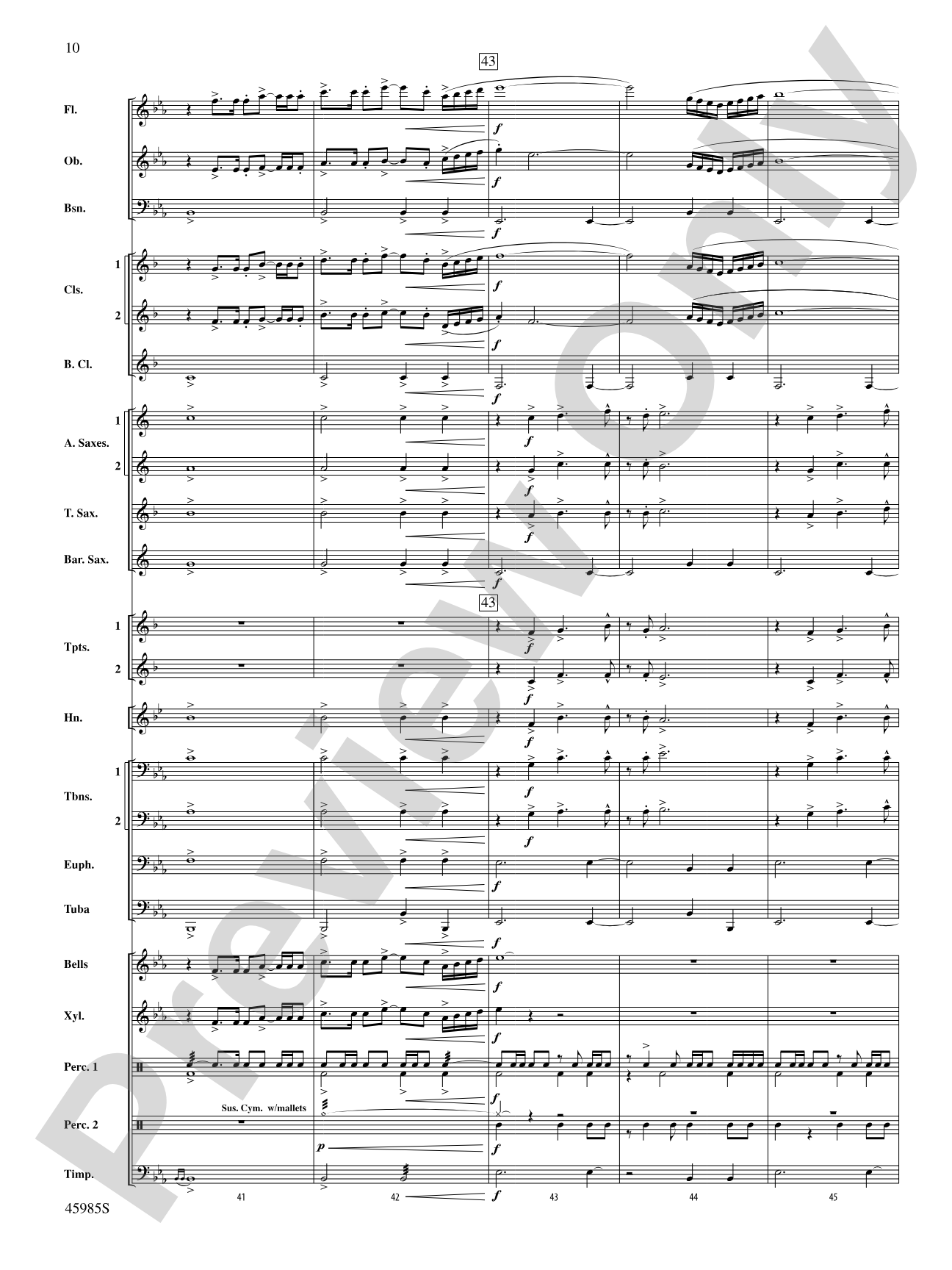 Chimney Rock Celebration: Concert Band Conductor Score & Parts