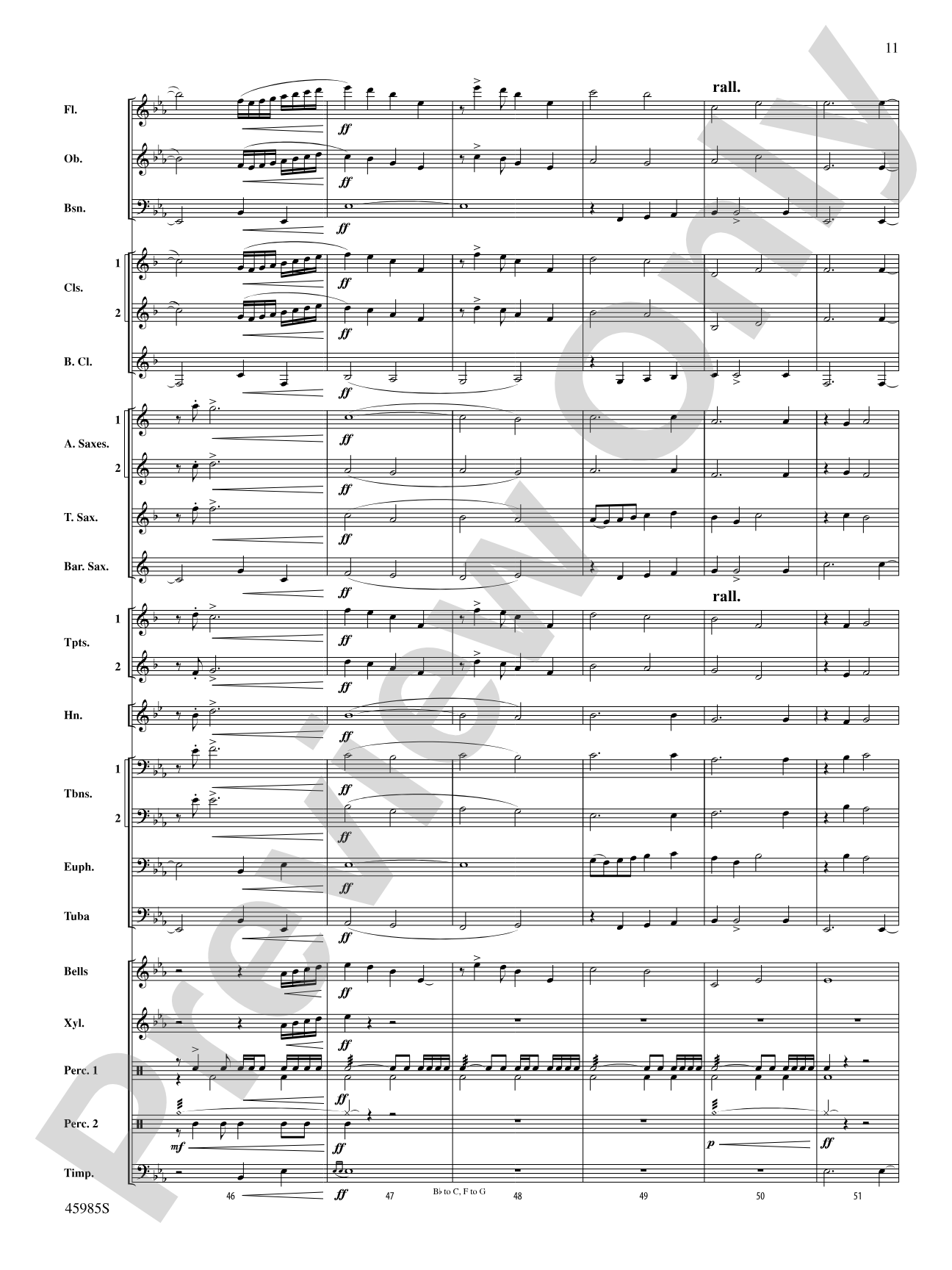 Chimney Rock Celebration: Concert Band Conductor Score & Parts
