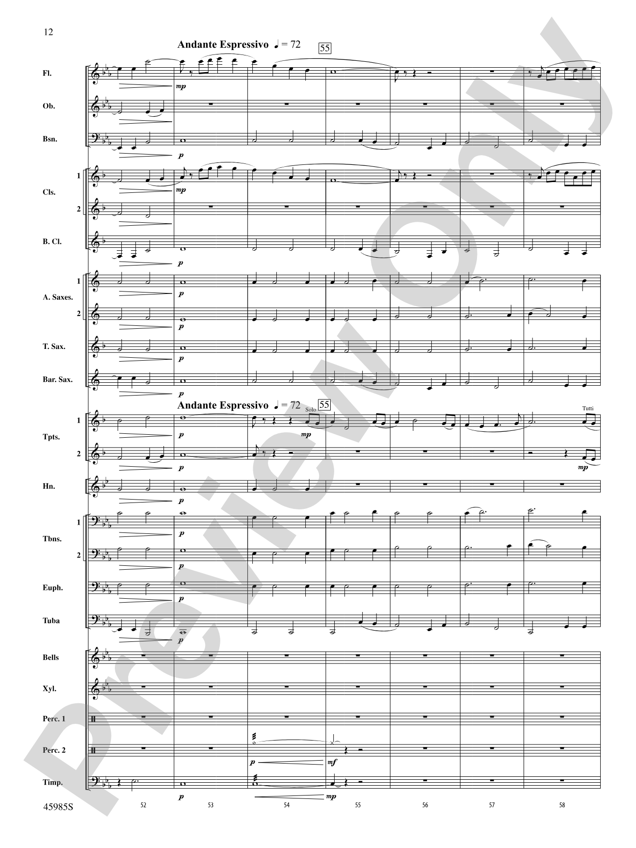 Chimney Rock Celebration: Concert Band Conductor Score & Parts