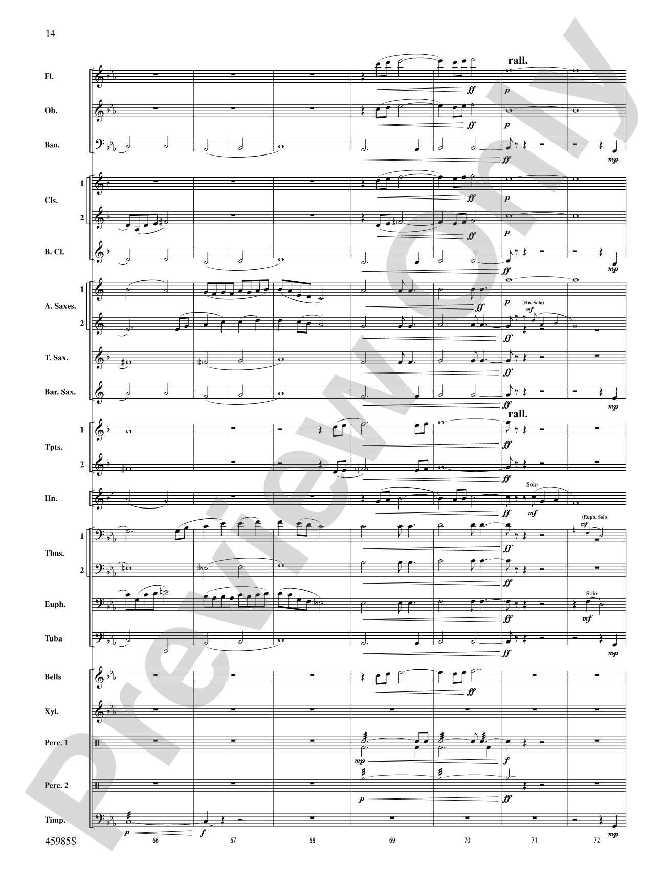 Chimney Rock Celebration: Concert Band Conductor Score & Parts