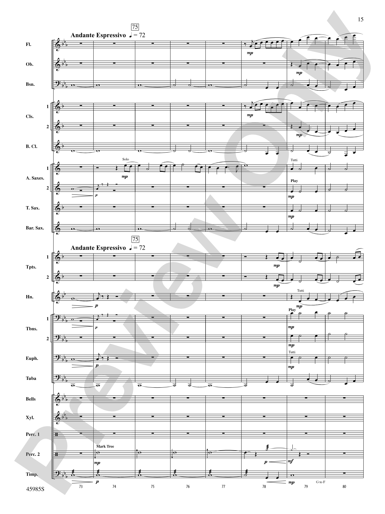 Chimney Rock Celebration: Concert Band Conductor Score & Parts