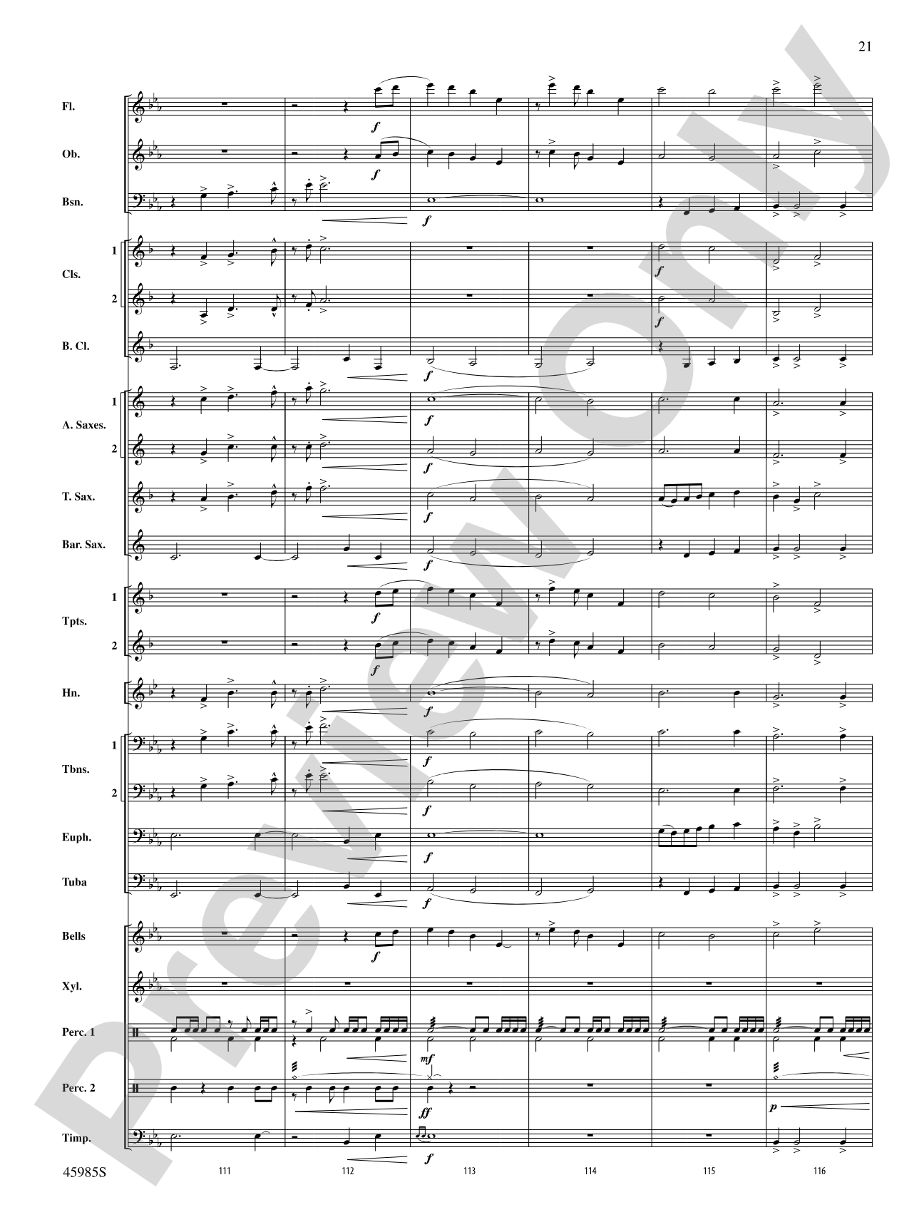 Chimney Rock Celebration: Concert Band Conductor Score & Parts