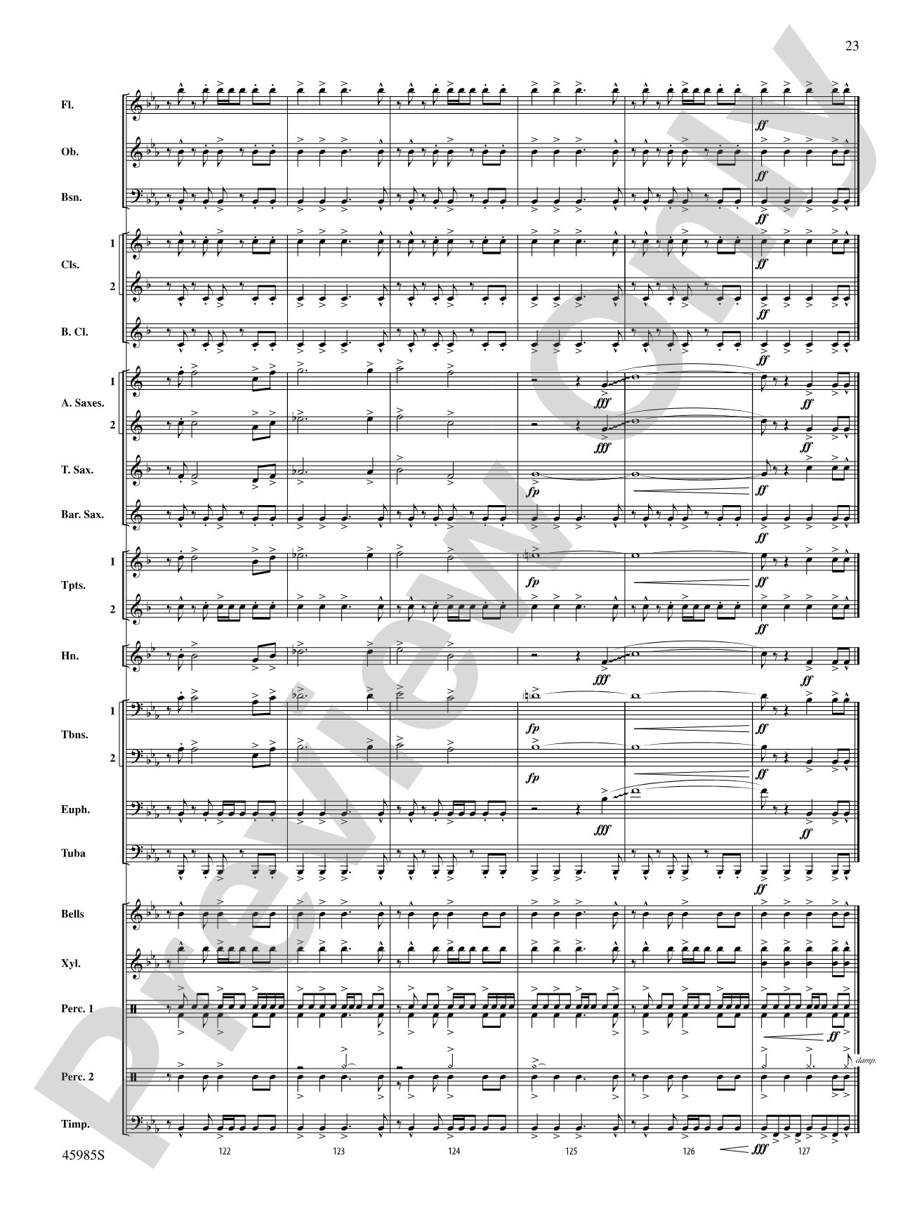 Chimney Rock Celebration: Concert Band Conductor Score & Parts