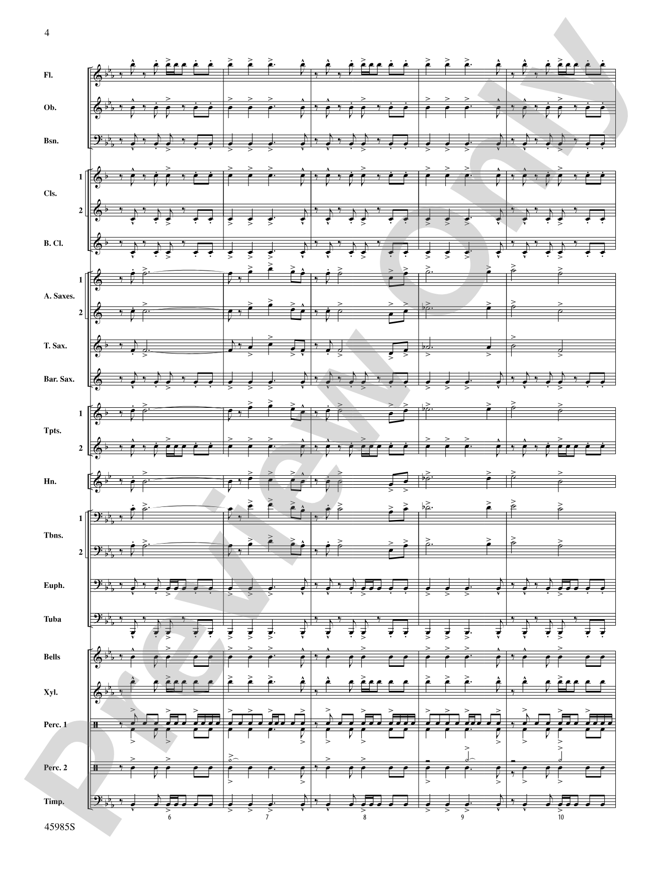 Chimney Rock Celebration: Concert Band Conductor Score & Parts