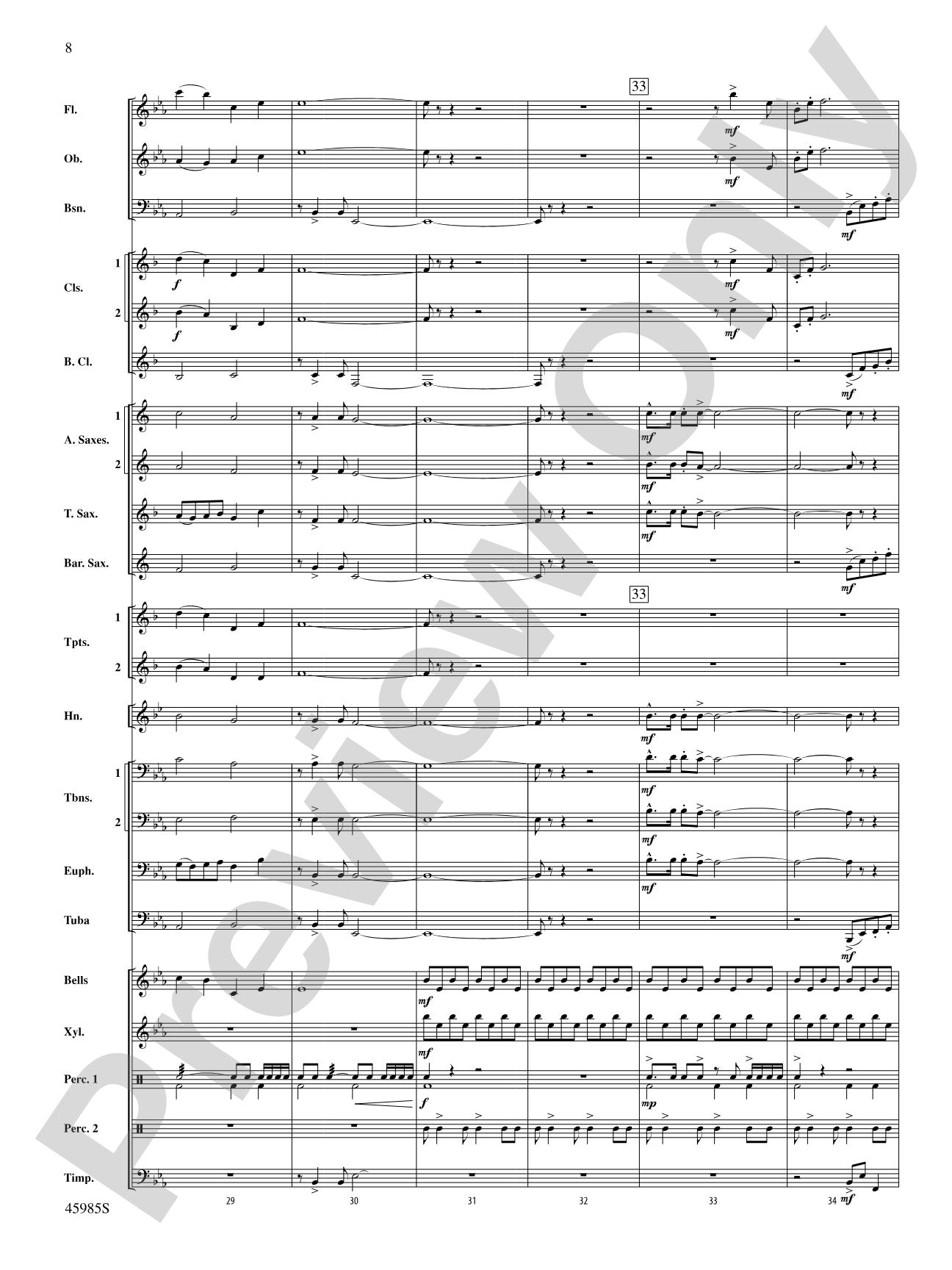 Chimney Rock Celebration: Concert Band Conductor Score & Parts