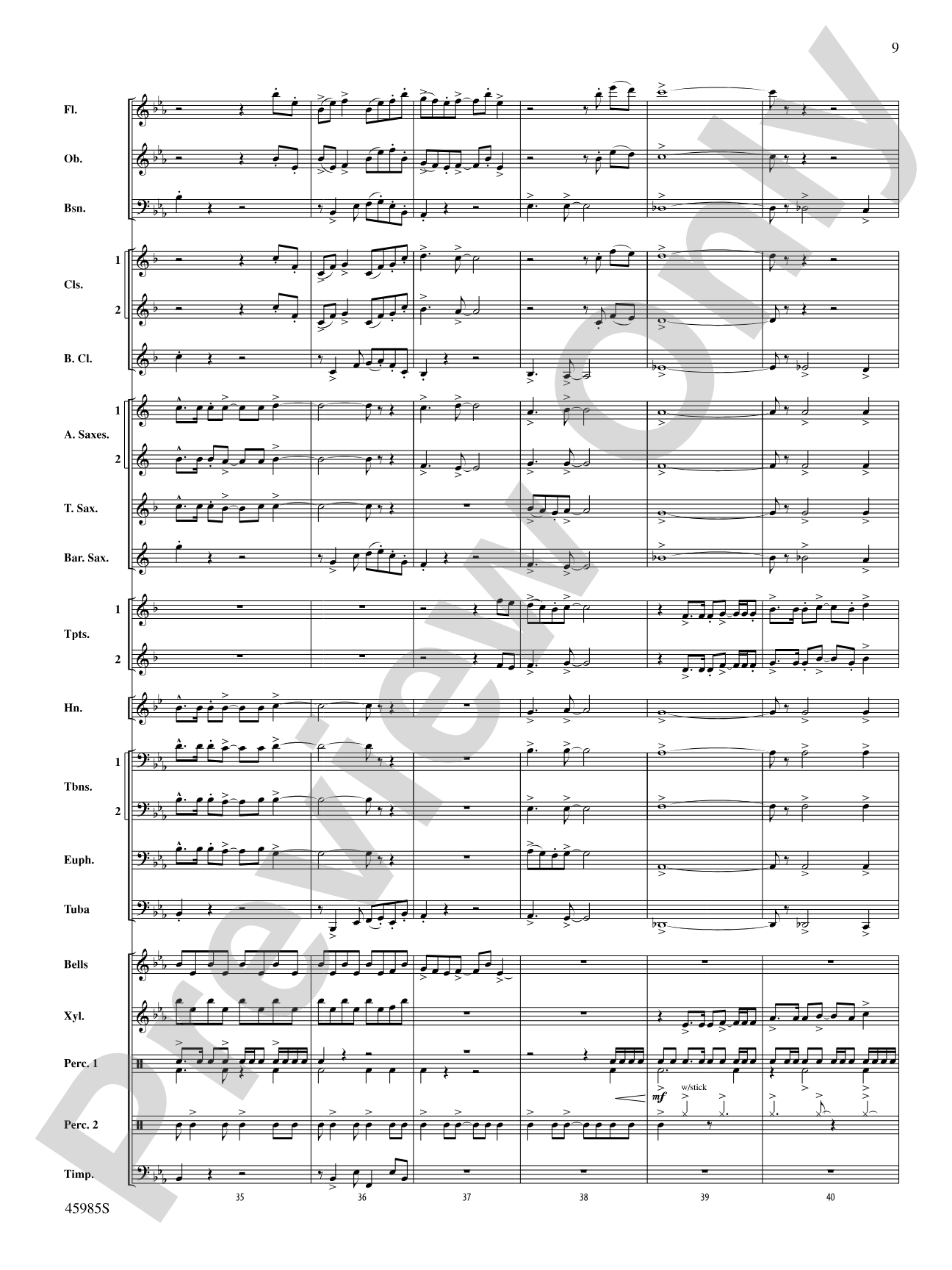 Chimney Rock Celebration: Concert Band Conductor Score & Parts