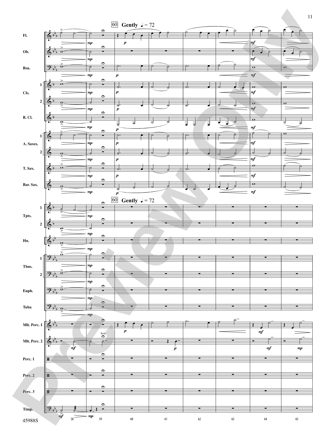 Alliance: Concert Band Conductor Score & Parts