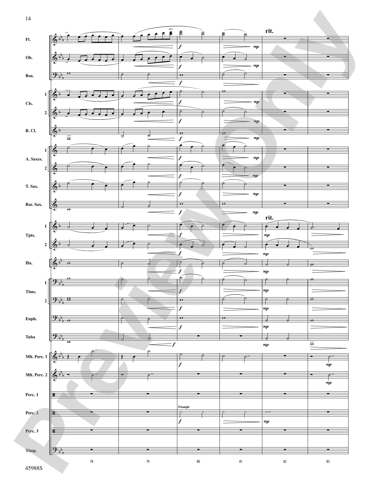 Alliance: Concert Band Conductor Score & Parts