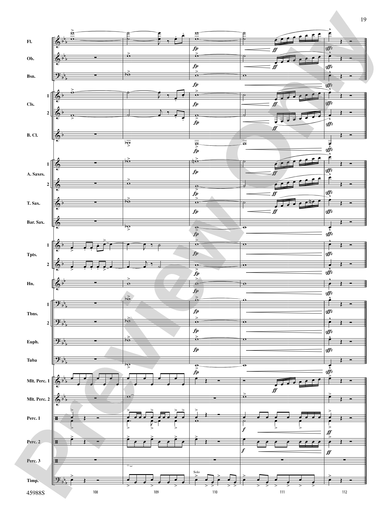 Alliance: Concert Band Conductor Score & Parts
