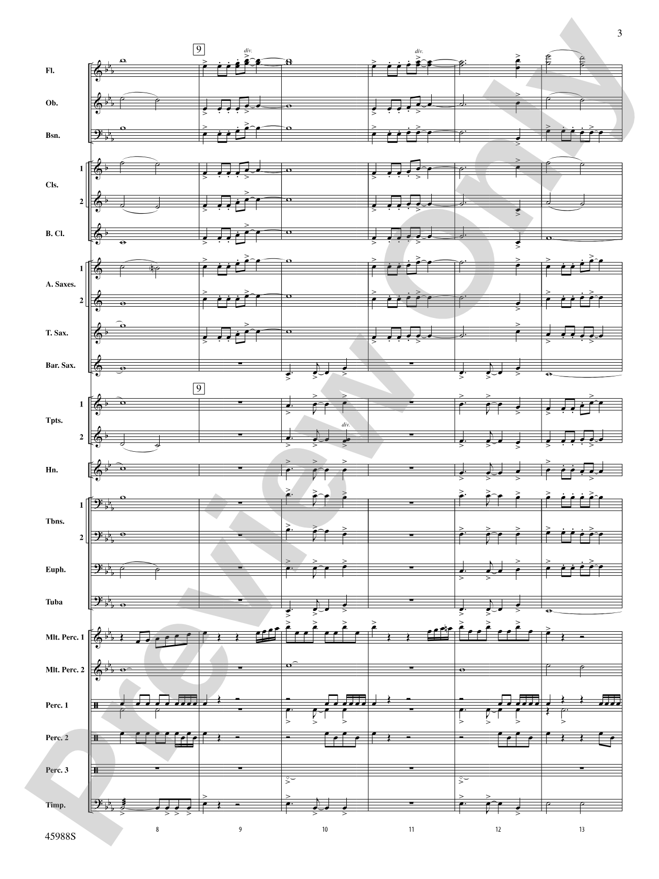 Alliance: Concert Band Conductor Score & Parts