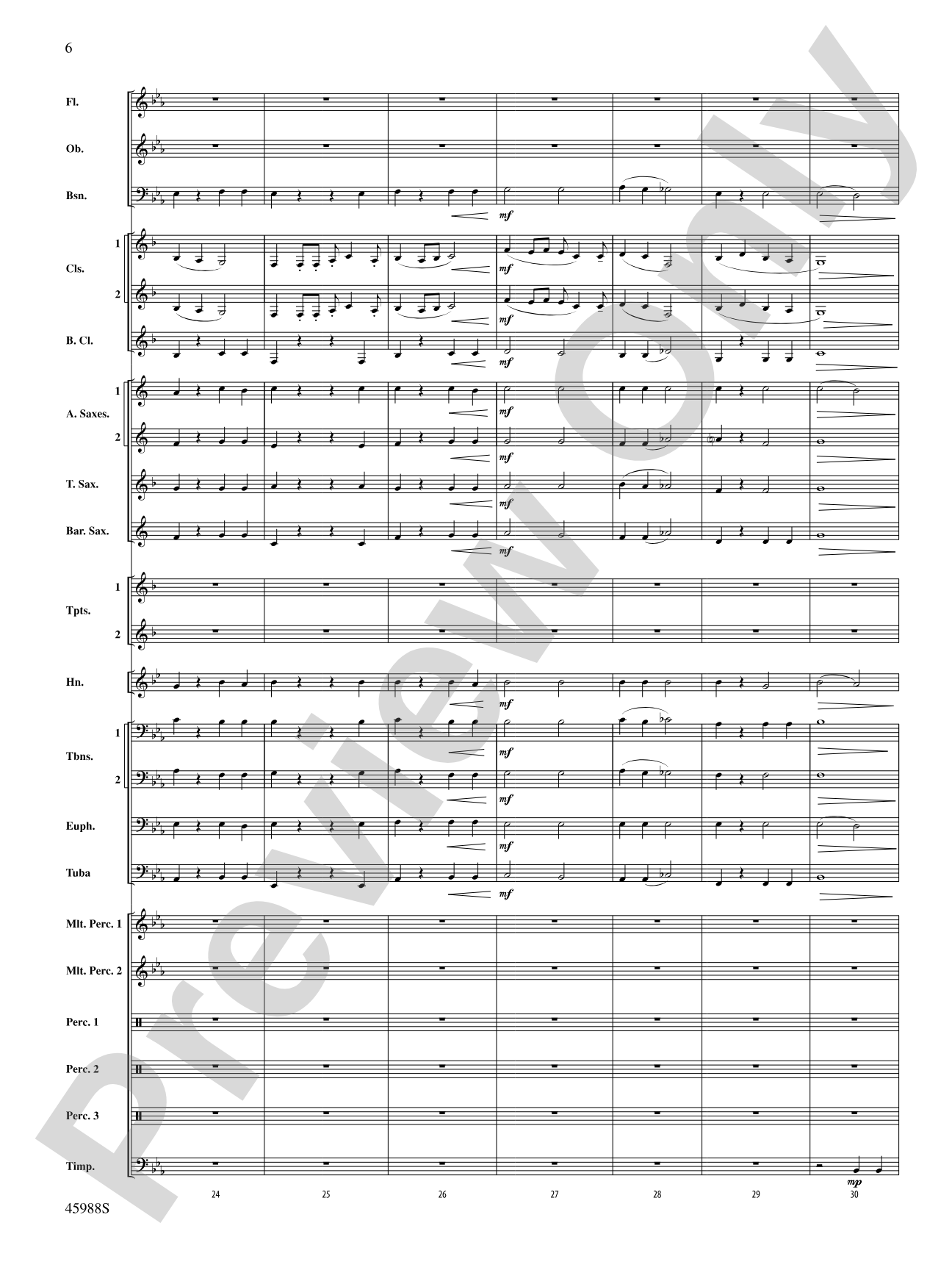 Alliance: Concert Band Conductor Score & Parts