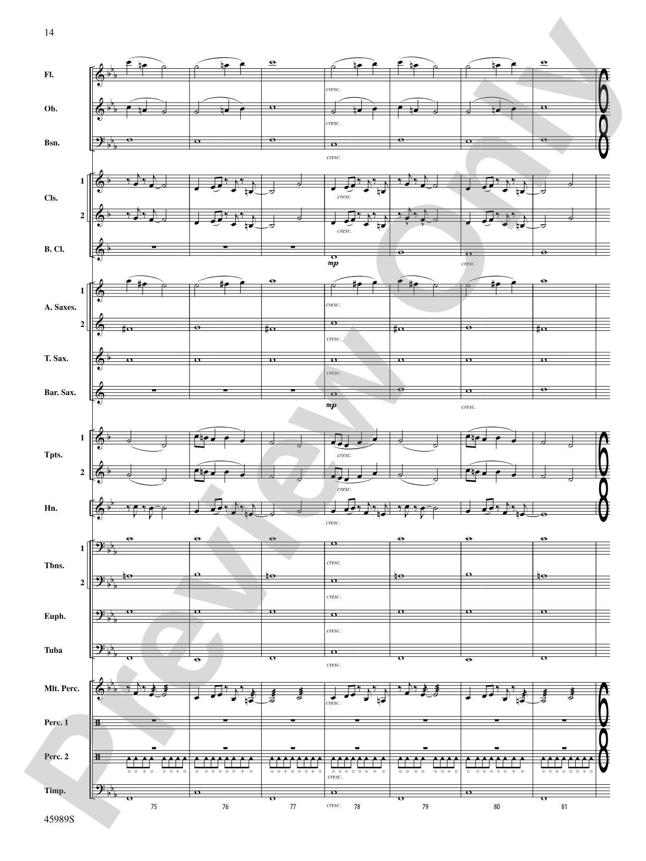 Primal Winds: Concert Band Conductor Score & Parts