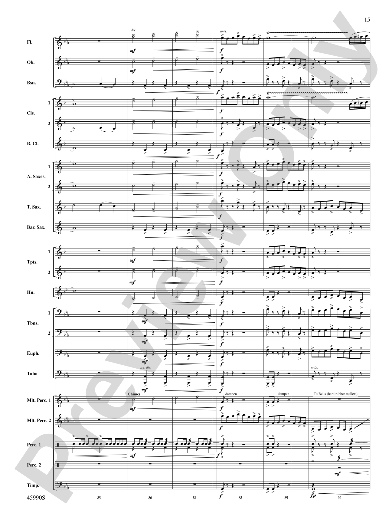 The Lost Temple: Concert Band Conductor Score & Parts