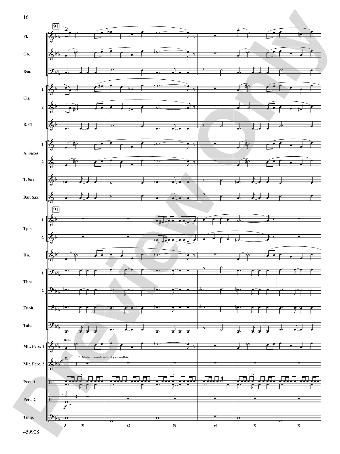 The Lost Temple: Concert Band Conductor Score & Parts