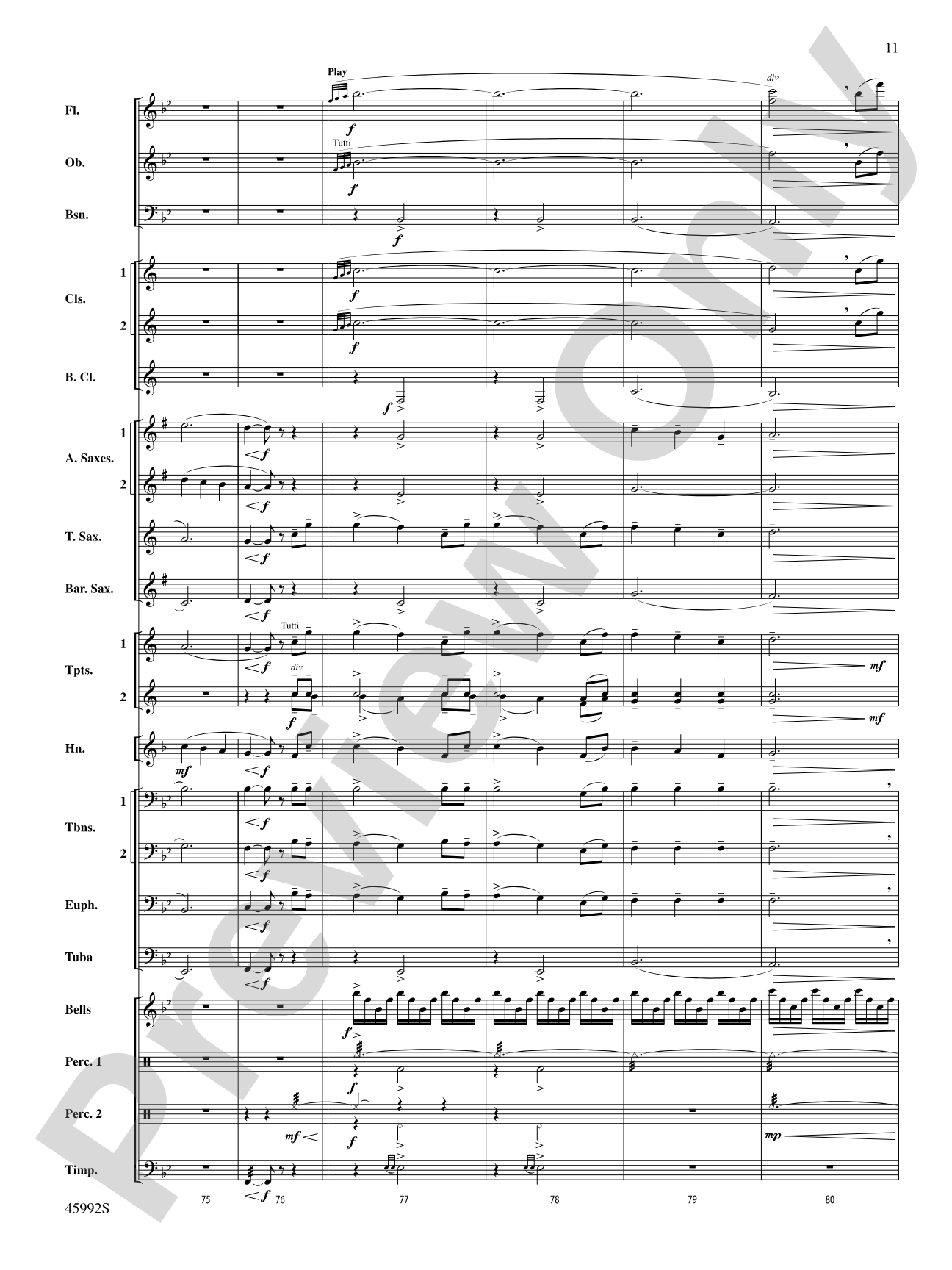 Nostalgia: Concert Band Conductor Score & Parts