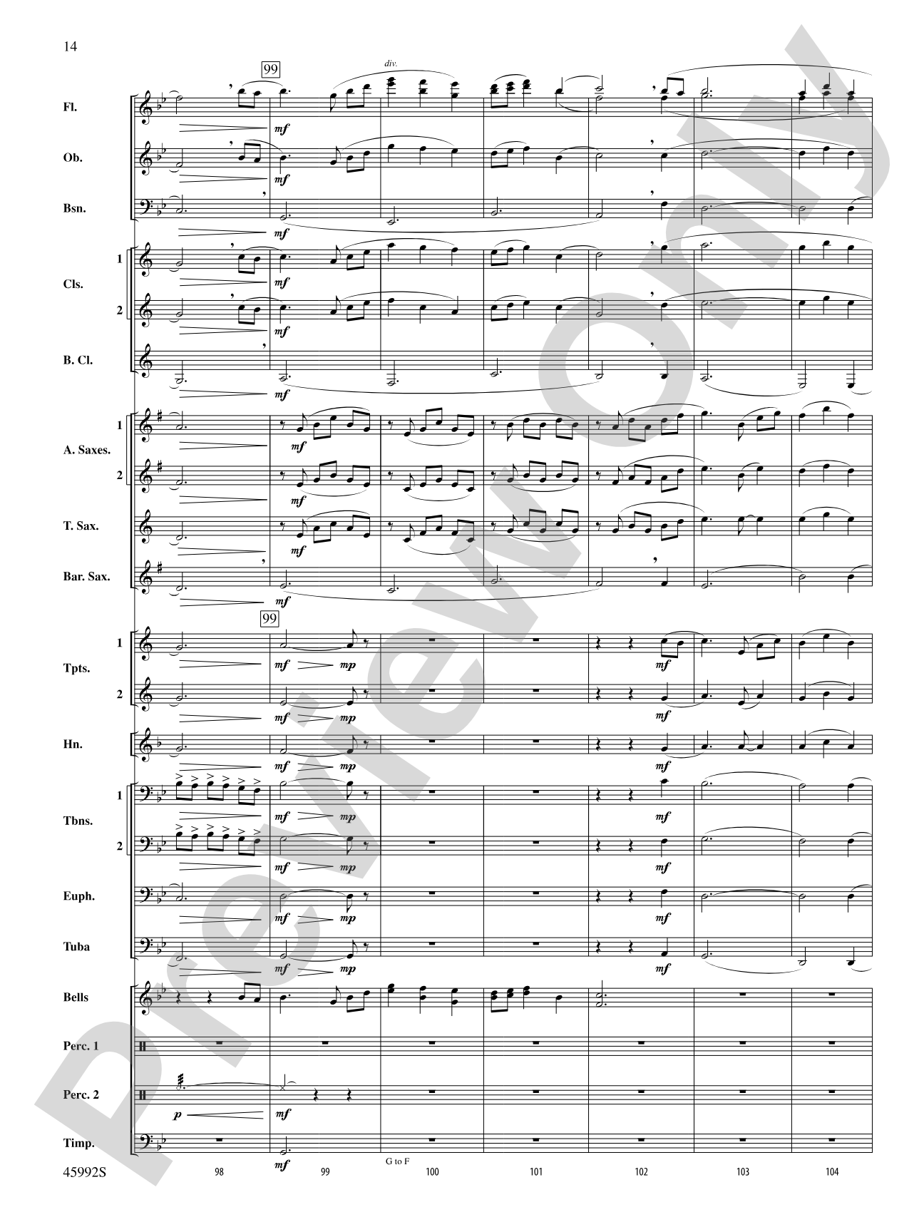 Nostalgia: Concert Band Conductor Score & Parts
