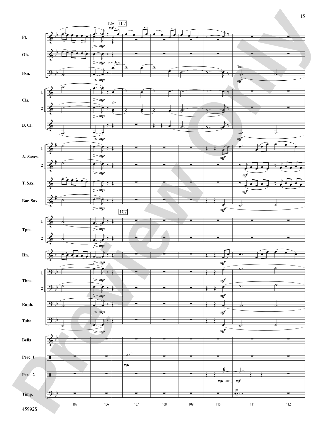 Nostalgia: Concert Band Conductor Score & Parts