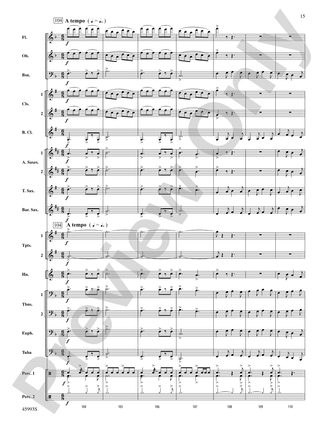 Here We March A-Wassailing: Concert Band Conductor Score & Parts