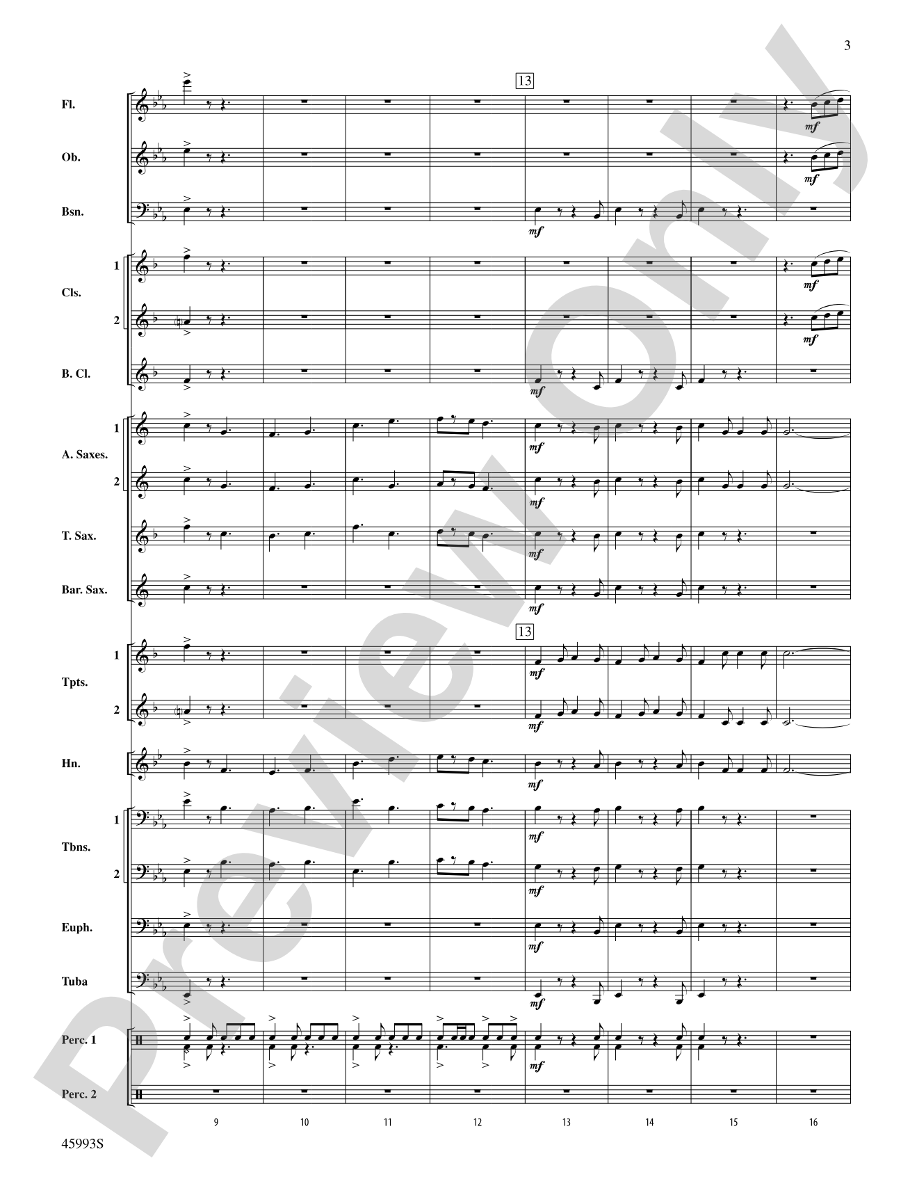 Here We March A-Wassailing: Concert Band Conductor Score & Parts
