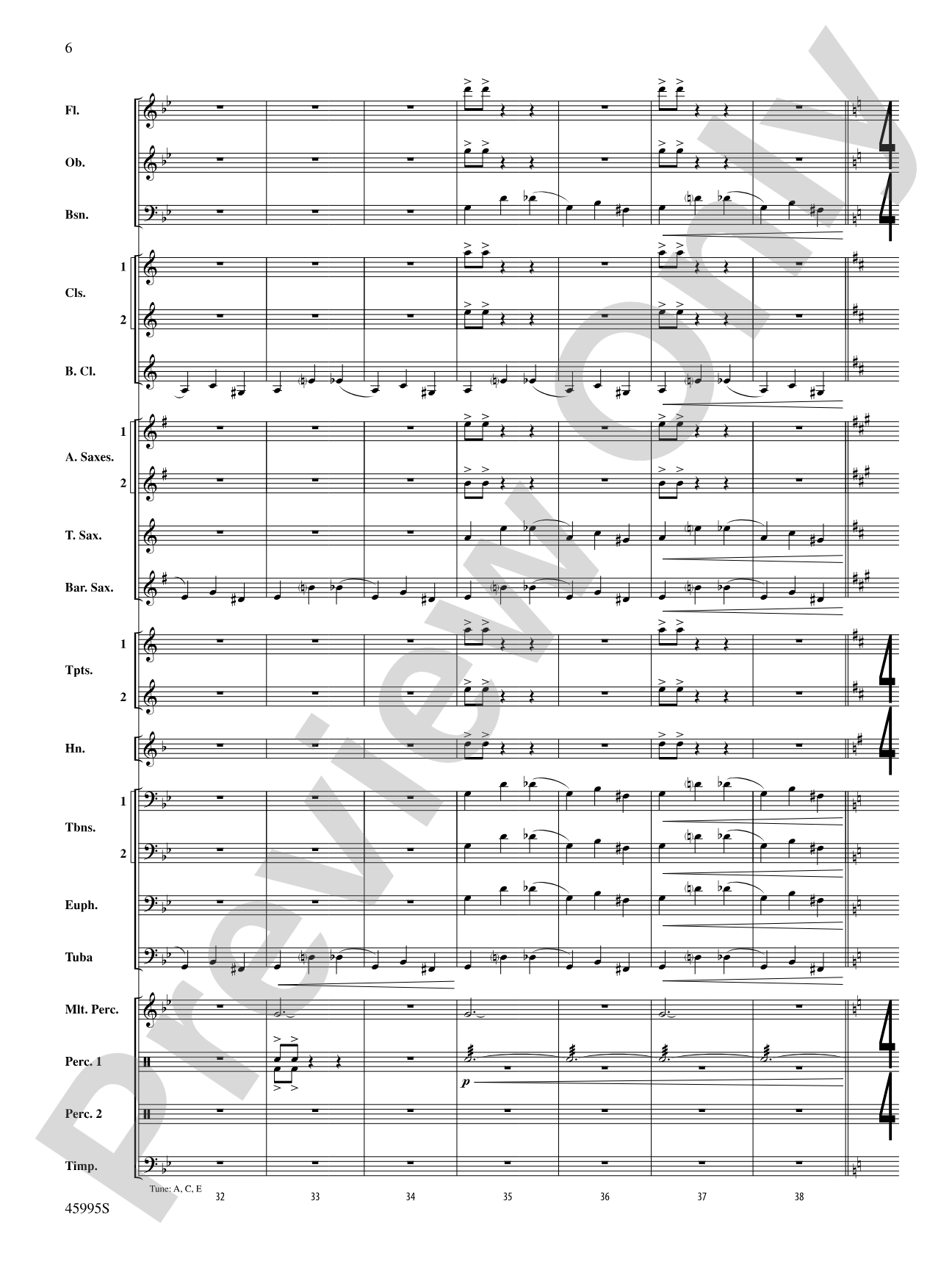 Kaboom!: Concert Band Conductor Score & Parts