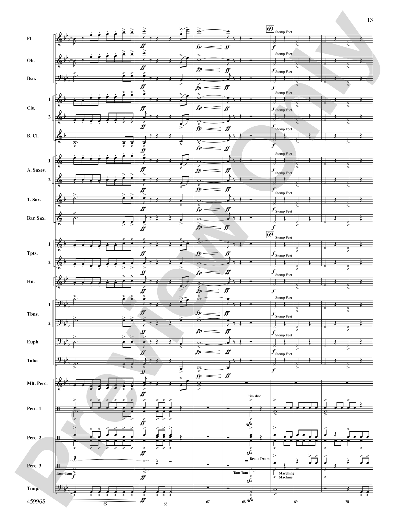 Terracotta Warriors: Concert Band Conductor Score & Parts