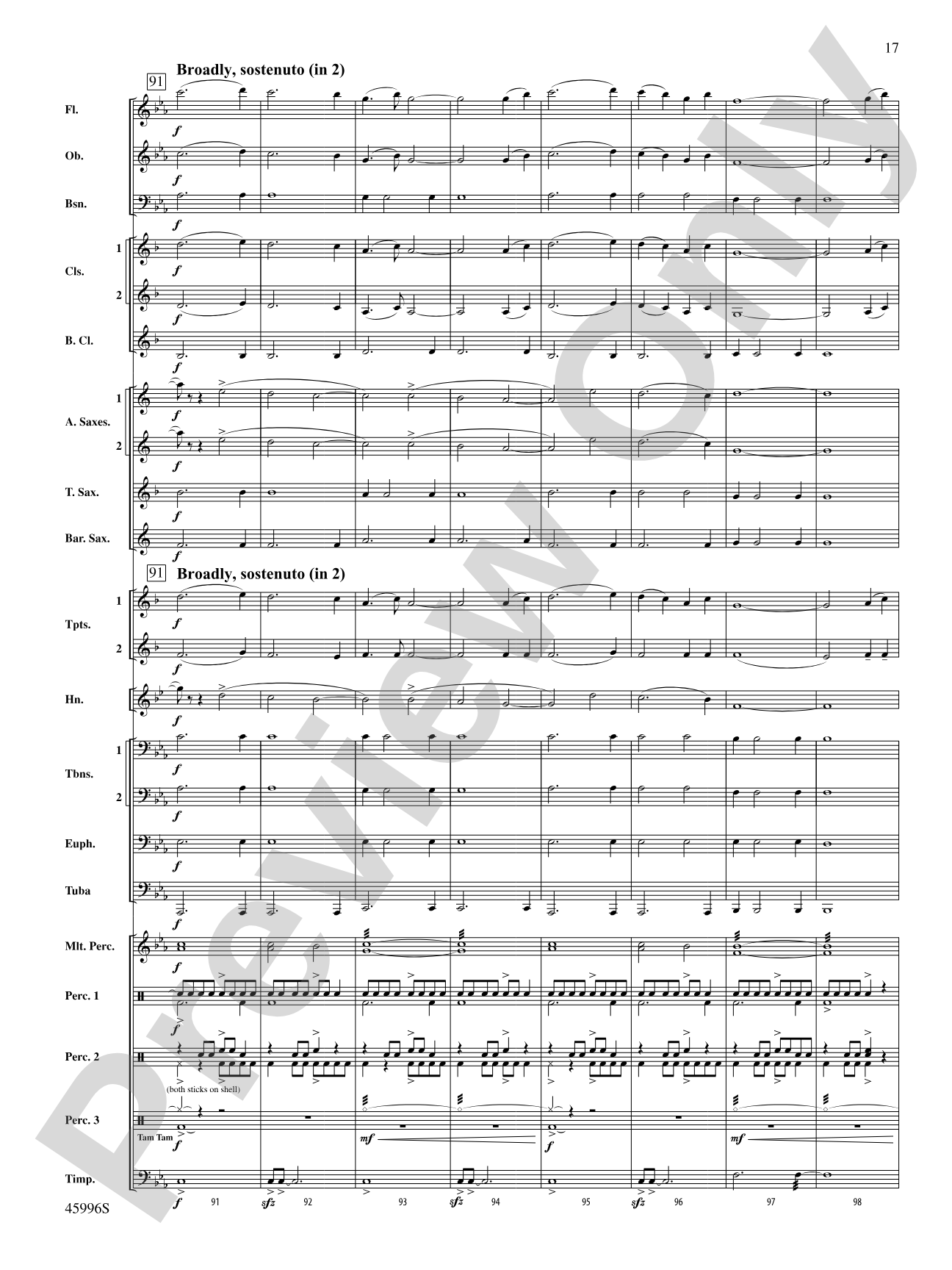 Terracotta Warriors: Concert Band Conductor Score & Parts