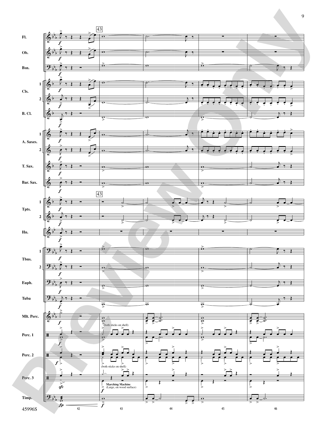 Terracotta Warriors: Concert Band Conductor Score & Parts