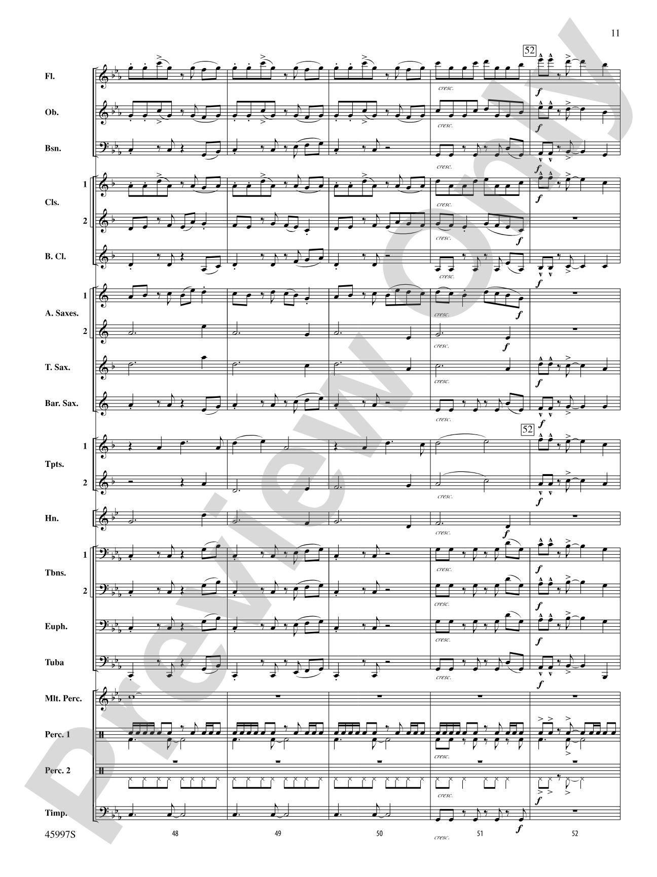 1st and Goal: Concert Band Conductor Score & Parts