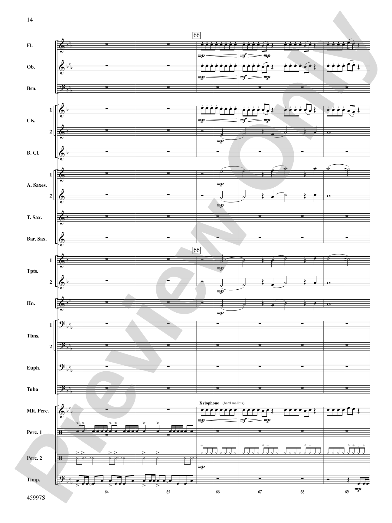 1st and Goal: Concert Band Conductor Score & Parts