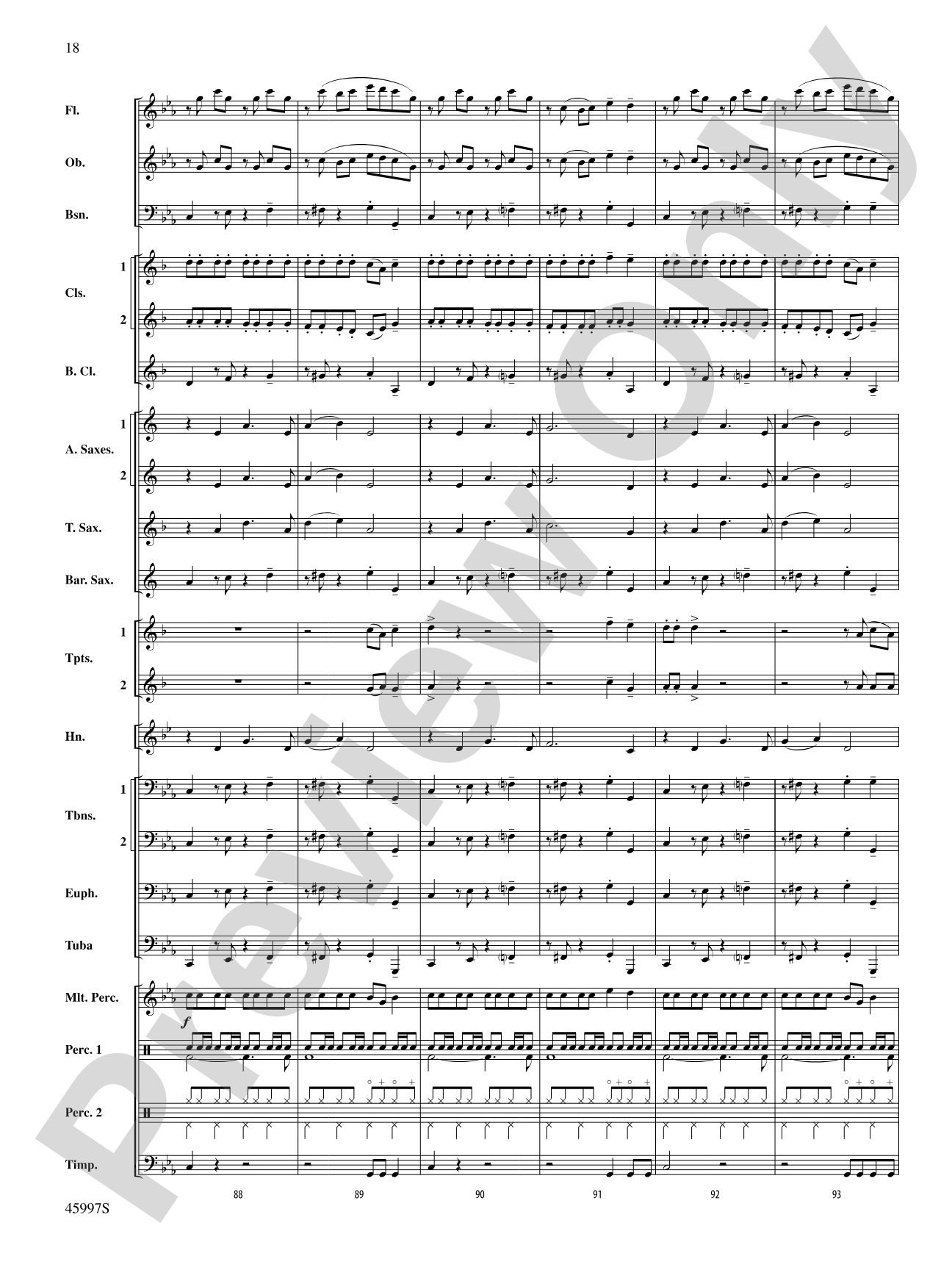 1st and Goal: Concert Band Conductor Score & Parts
