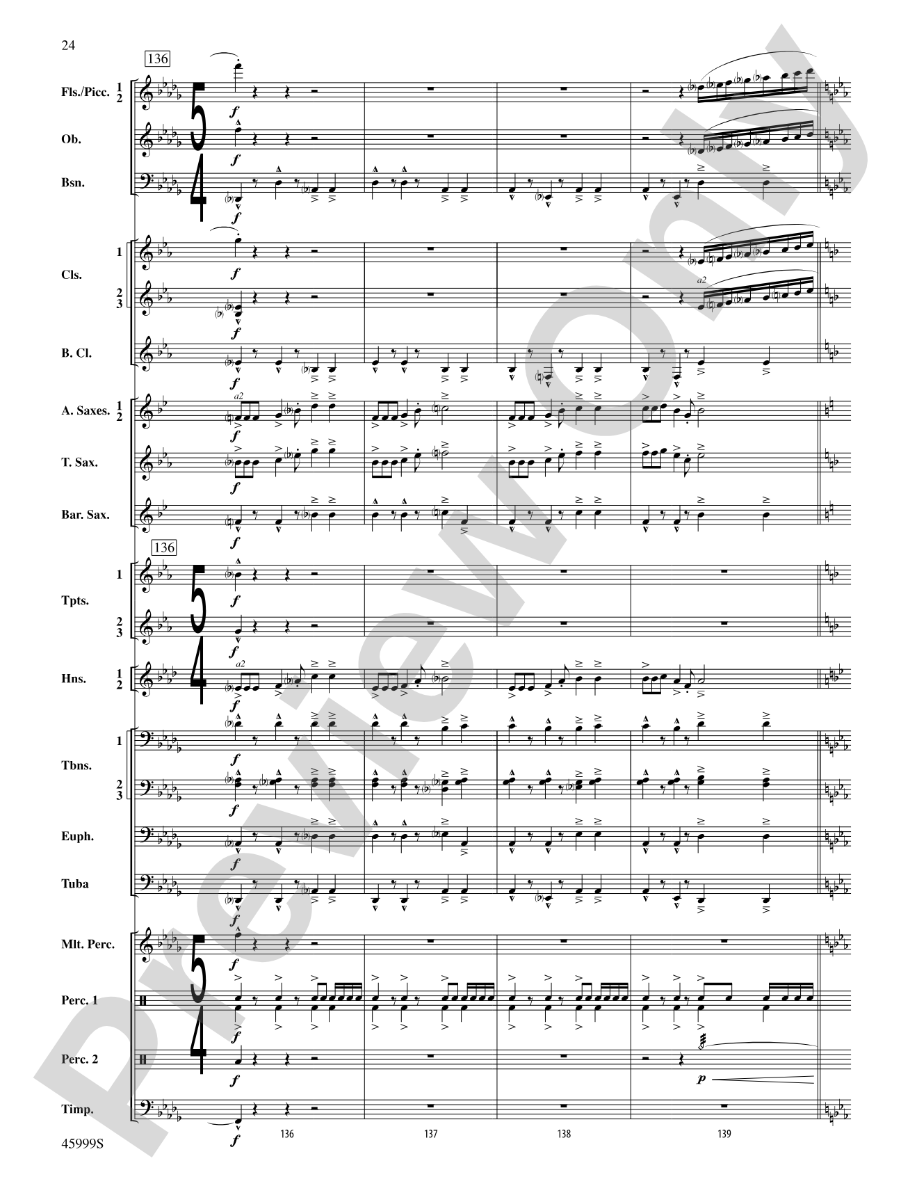 The Blue Ridge: Score