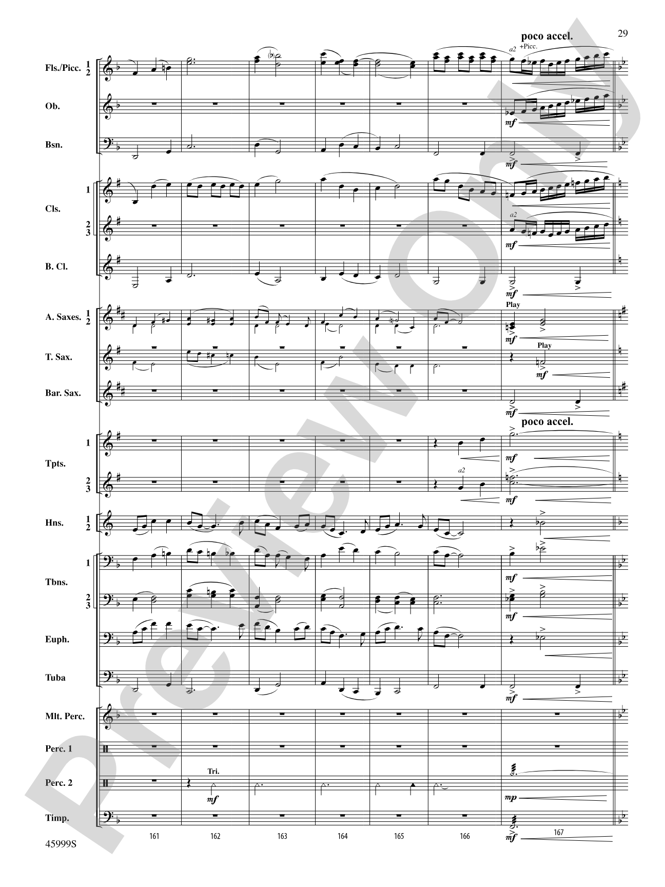 The Blue Ridge: Score