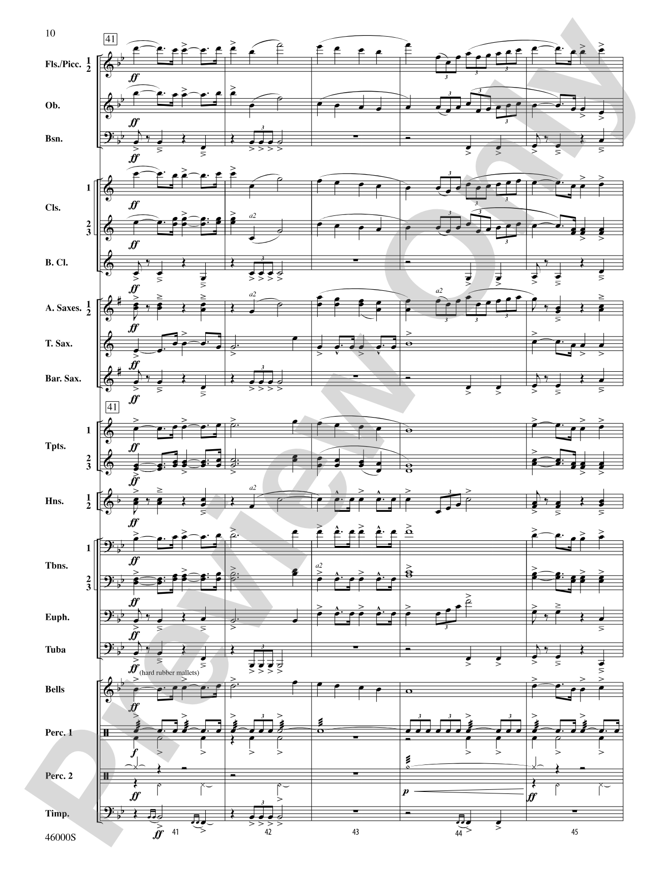 Der Lehrmeister: Concert Band Conductor Score & Parts