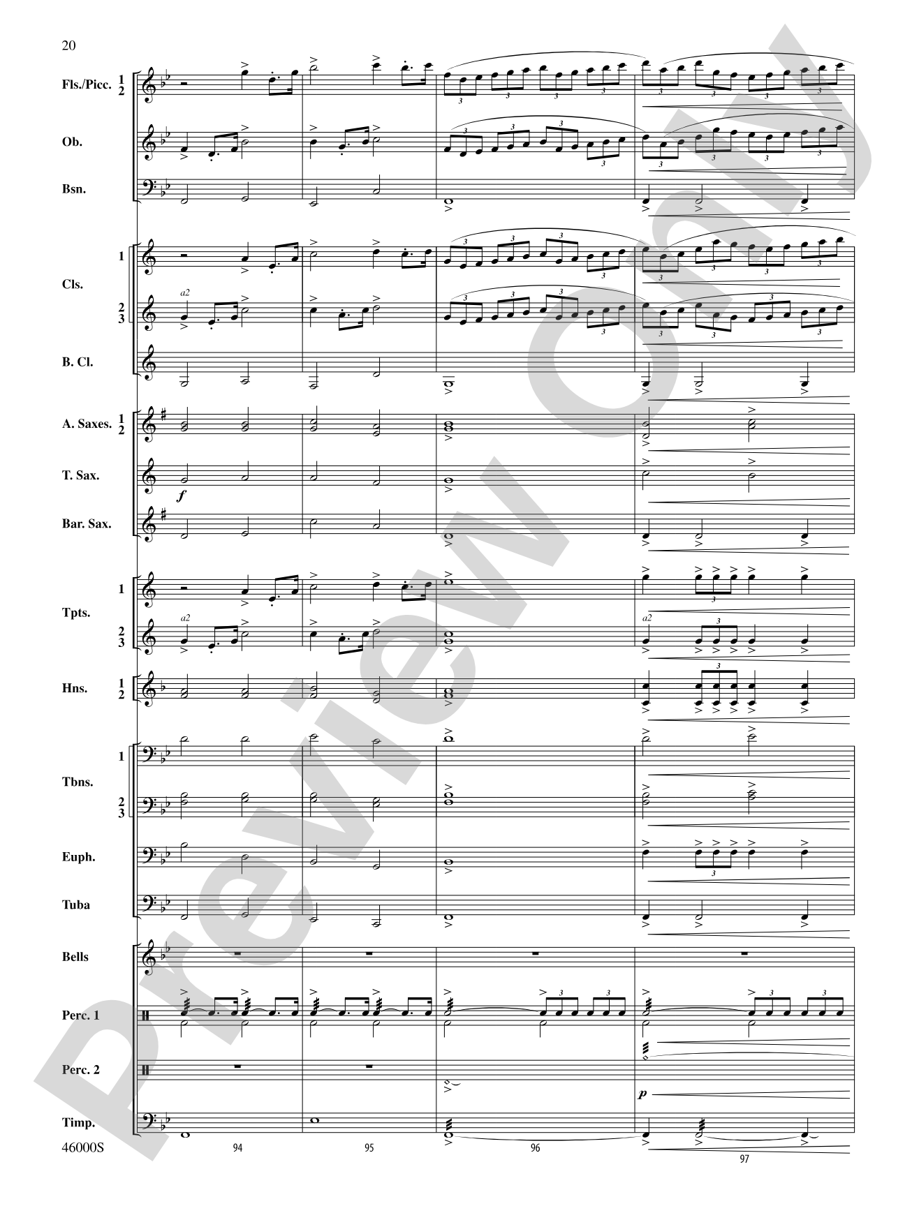 Der Lehrmeister: Concert Band Conductor Score & Parts